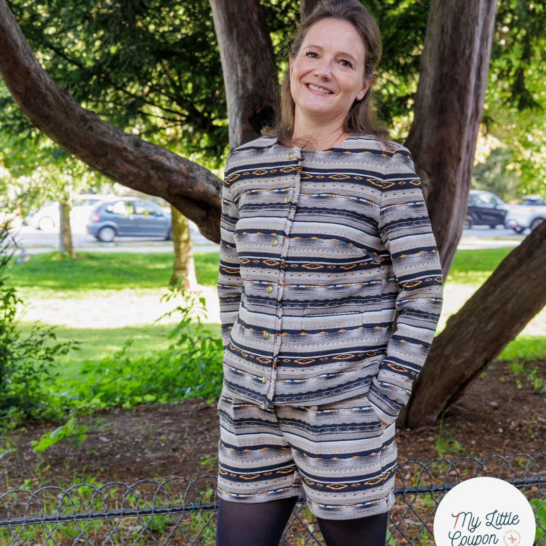 Patron Nancy - Veste - FR 34/48, US 2/16, UK 6/20 - Difficile - My Little Coupon