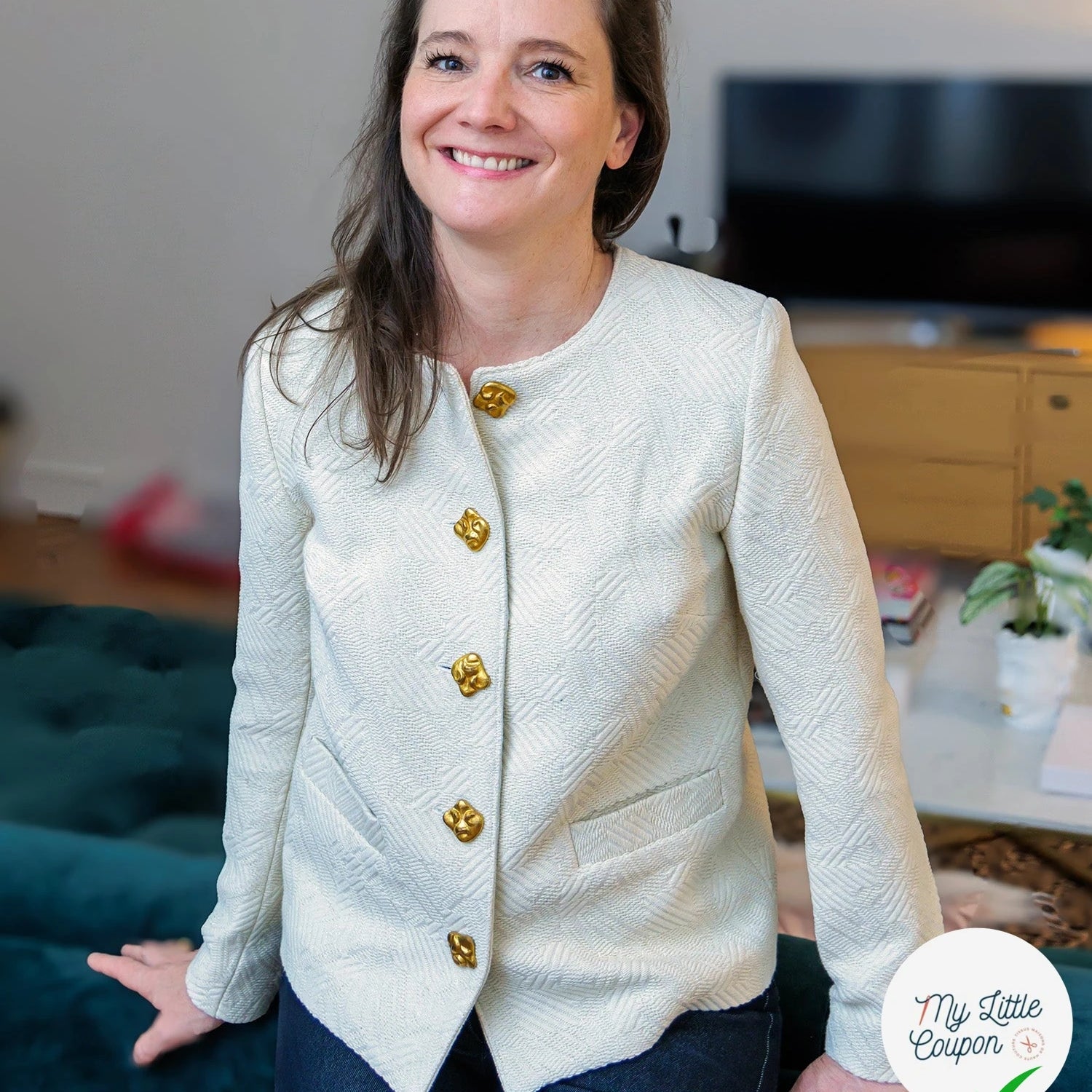 Patron Nancy - Veste - FR 34/48, US 2/16, UK 6/20 - Difficile - My Little Coupon