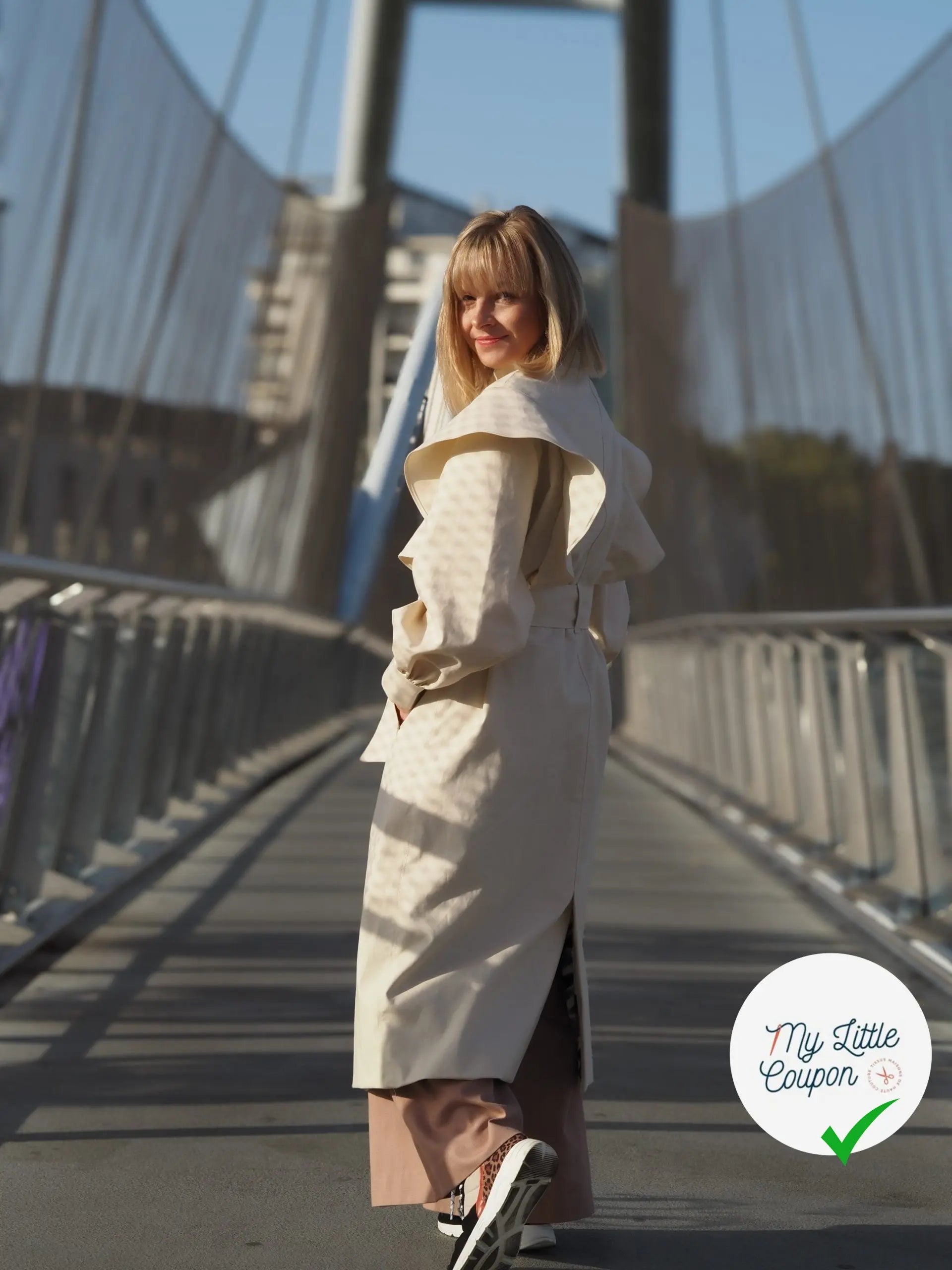 Patron Pochette Trench “Baltik” - My Little Coupon