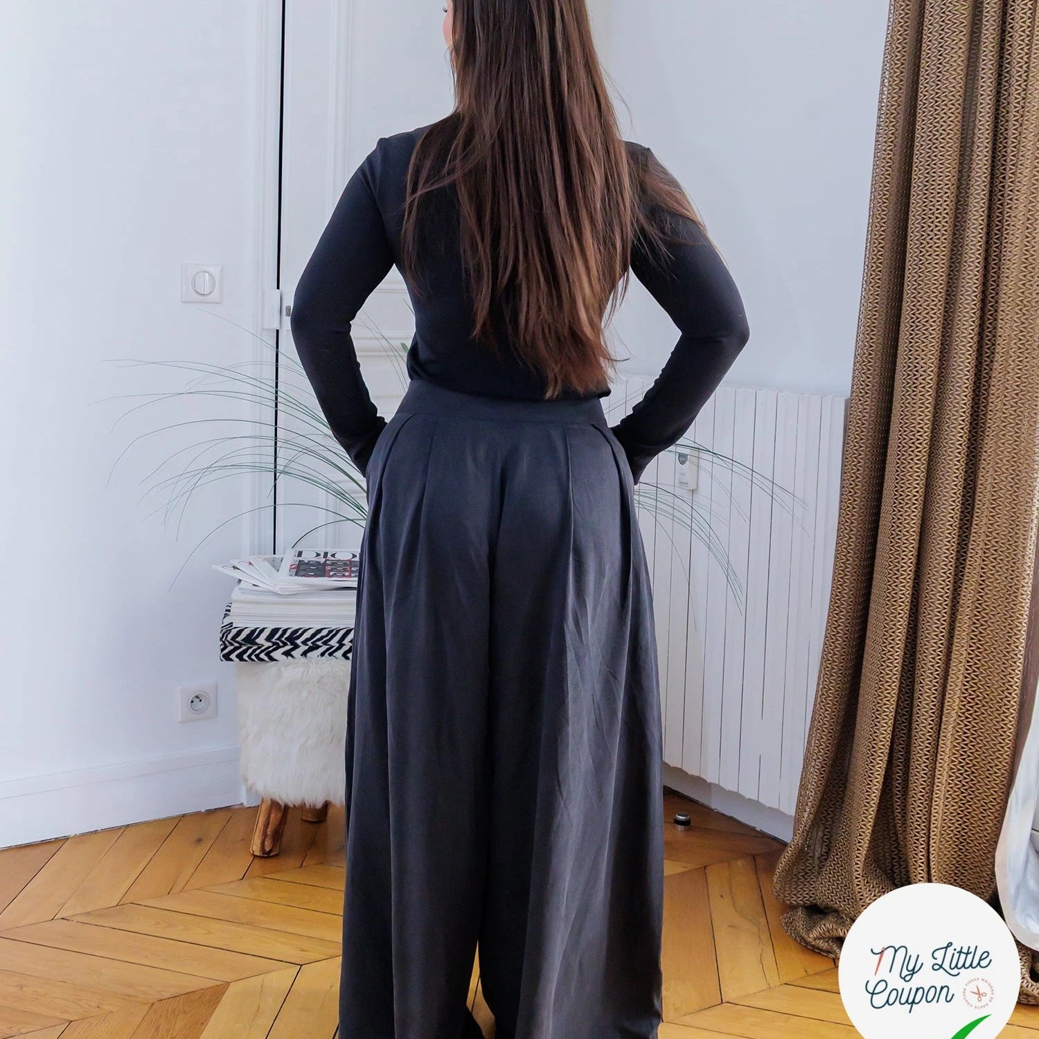 Patron Sanaz - Jupe culotte - FR 34/56, US 2/24, UK 6/28 - Moyen - My Little Coupon