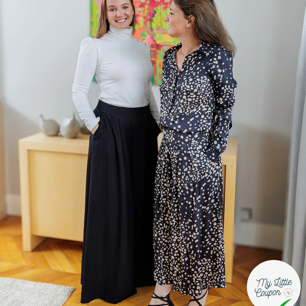 Patron Sanaz - Jupe culotte - FR 34/56, US 2/24, UK 6/28 - Moyen - My Little Coupon