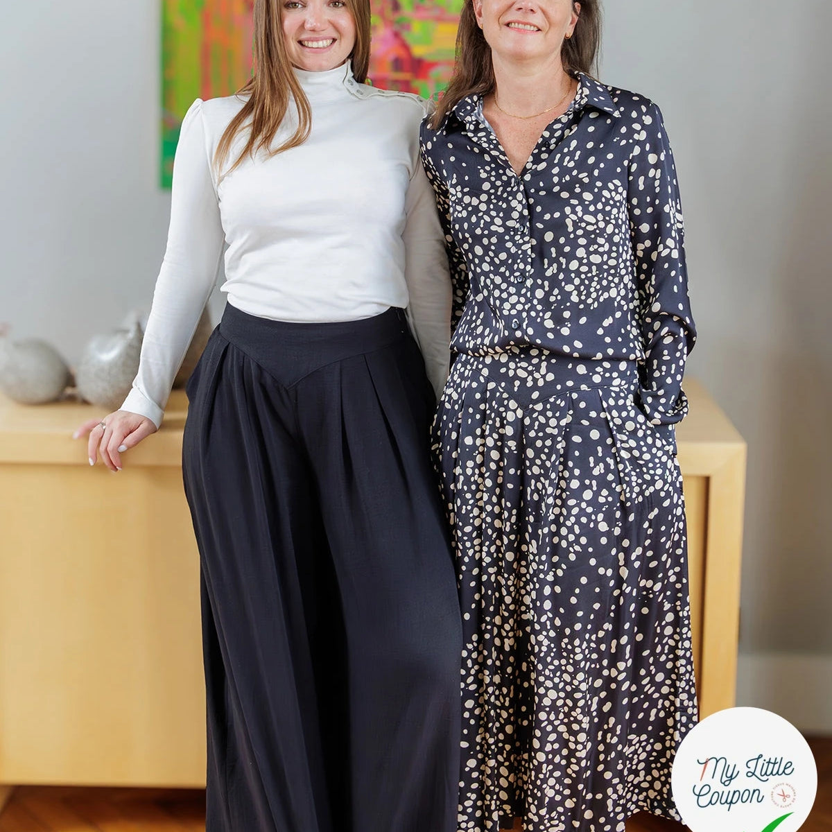 Patron Sanaz - Jupe culotte - FR 34/56, US 2/24, UK 6/28 - Moyen - My Little Coupon