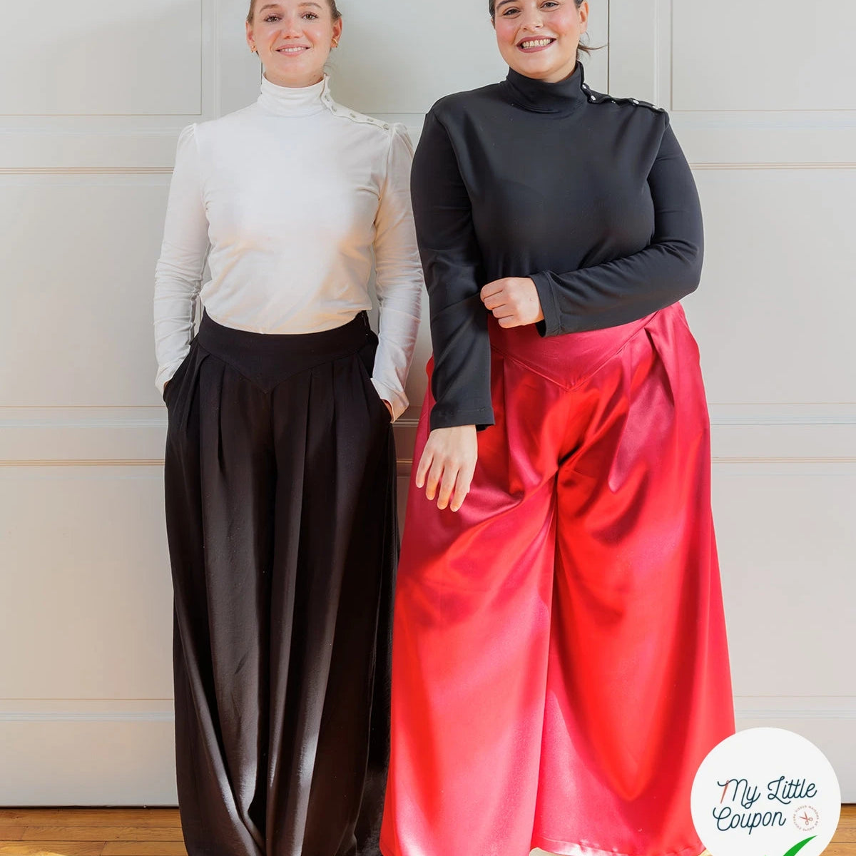 Patron Sanaz - Jupe culotte - FR 34/56, US 2/24, UK 6/28 - Moyen - My Little Coupon