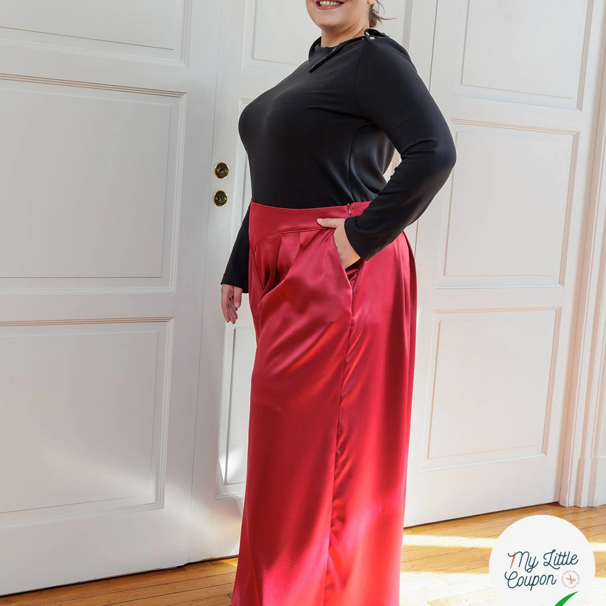 Patron Sanaz - Jupe culotte - FR 34/56, US 2/24, UK 6/28 - Moyen - My Little Coupon