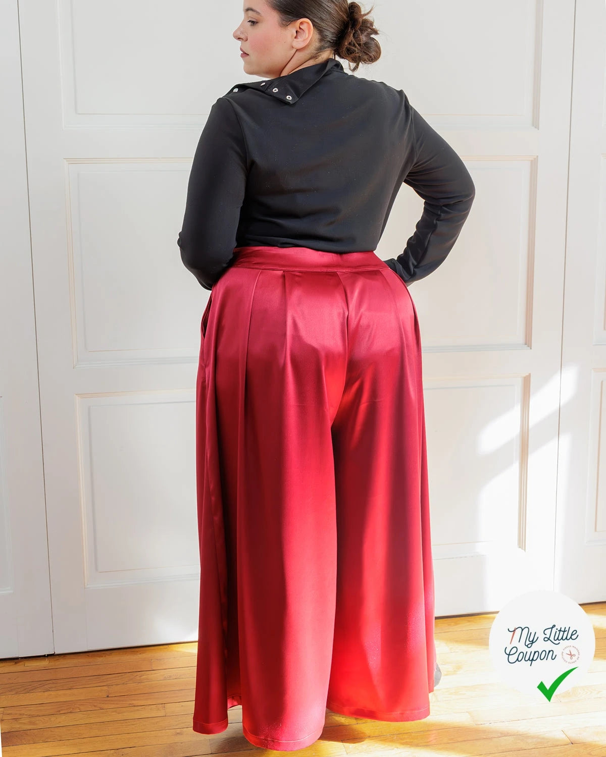 Patron Sanaz - Jupe culotte - FR 34/56, US 2/24, UK 6/28 - Moyen - My Little Coupon