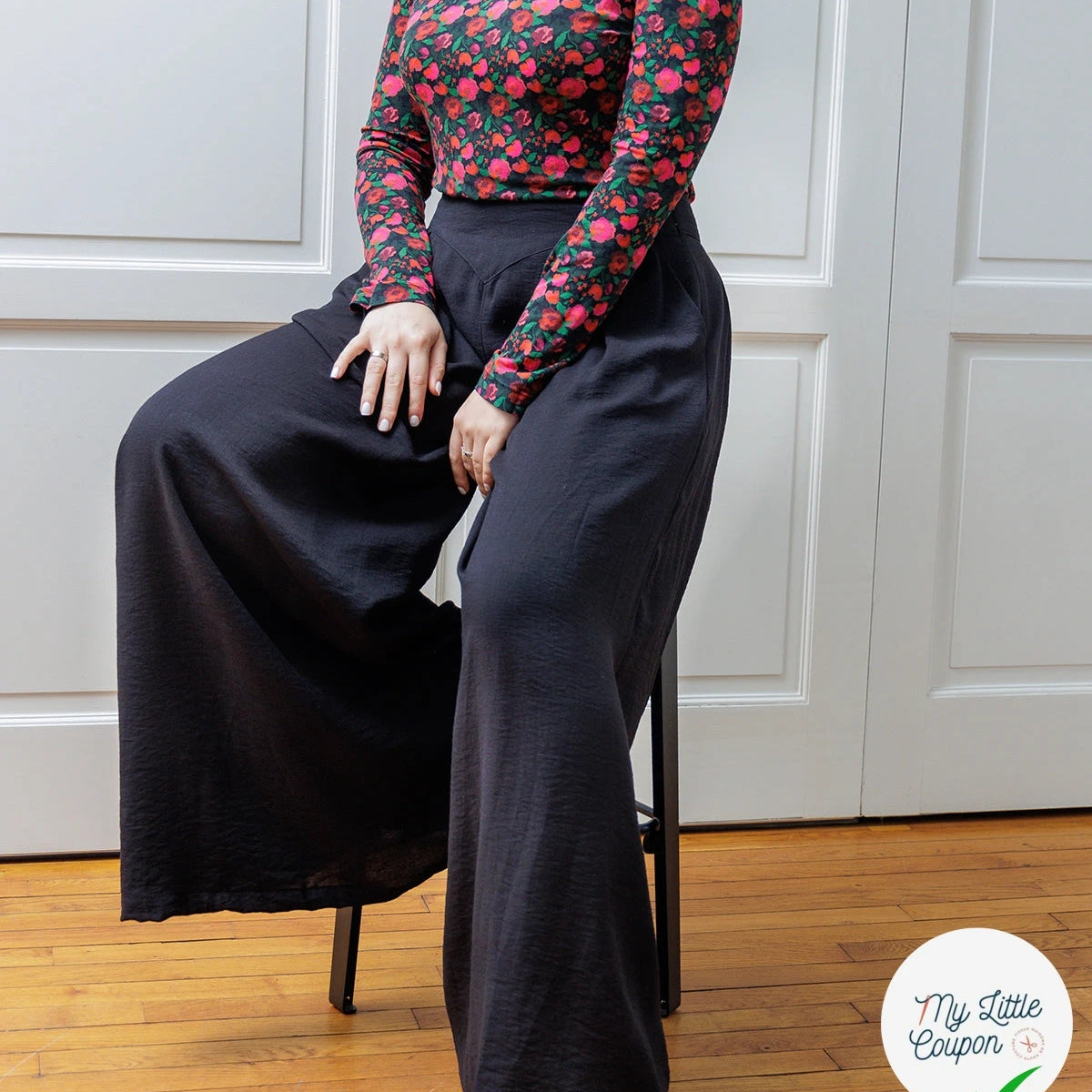 Patron Sanaz - Jupe culotte - FR 34/56, US 2/24, UK 6/28 - Moyen - My Little Coupon