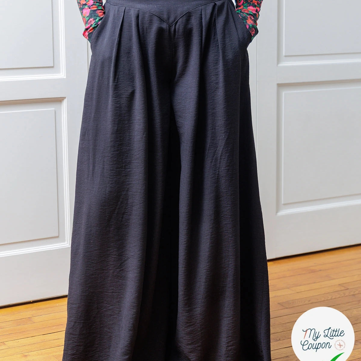 Patron Sanaz - Jupe culotte - FR 34/56, US 2/24, UK 6/28 - Moyen - My Little Coupon