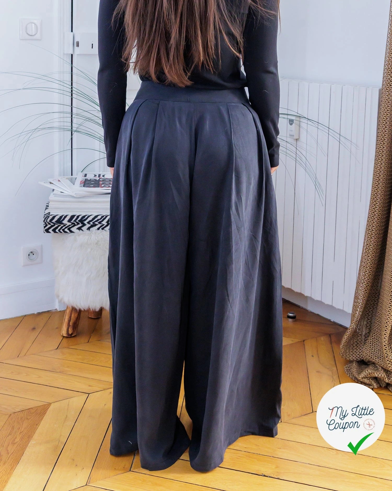 Patron Sanaz - Jupe culotte - FR 34/56, US 2/24, UK 6/28 - Moyen - My Little Coupon
