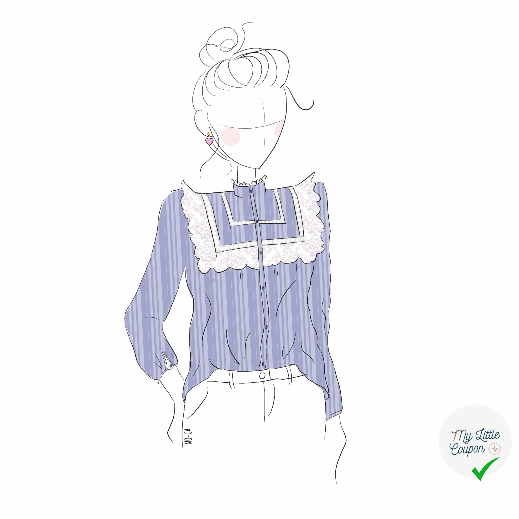 Patron Tessa – Du 34 au 48 – Germain Patrons - My Little Coupon