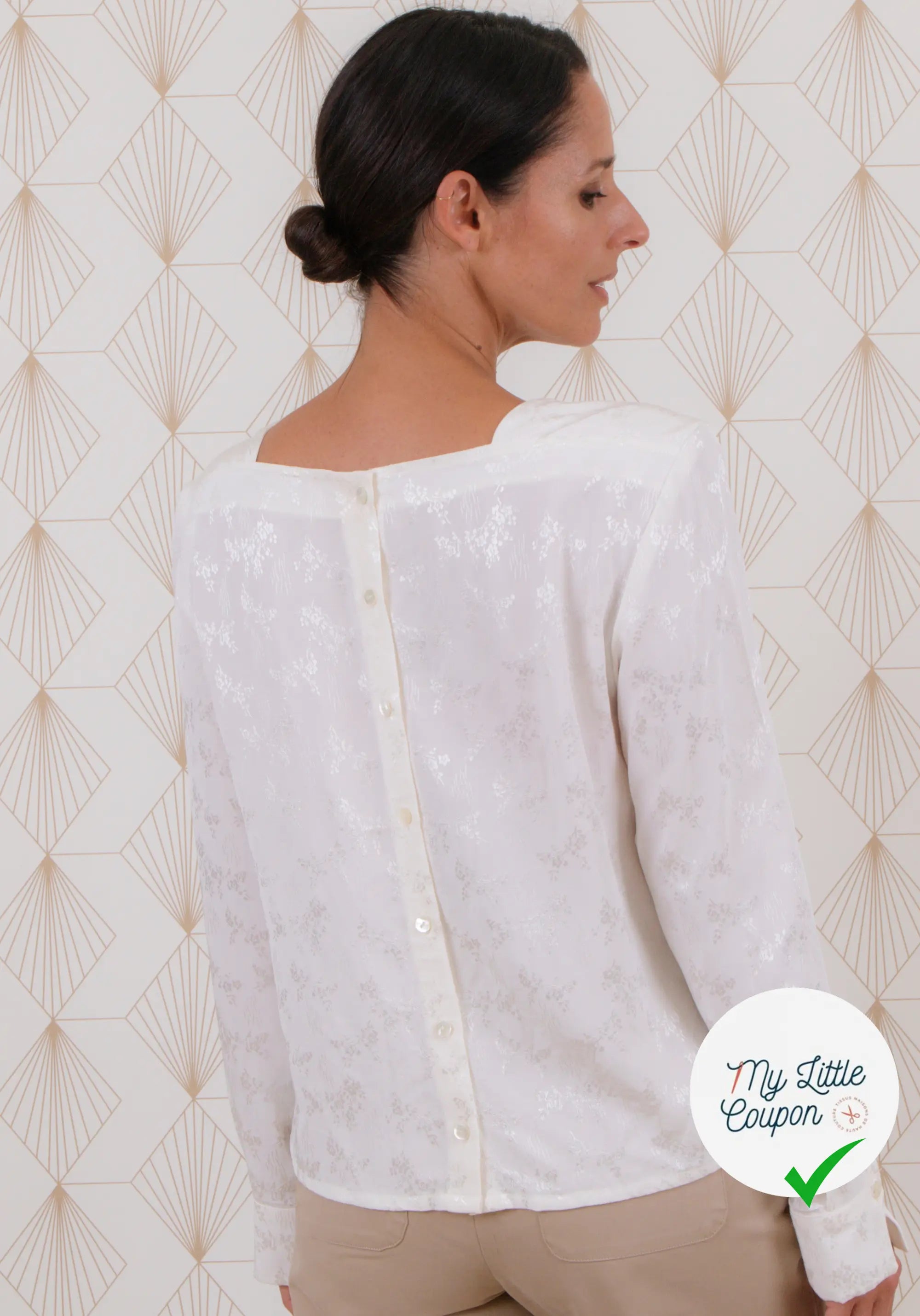 Patron couture La blouse DEFERLANTE / Patron pochette - My Little Coupon