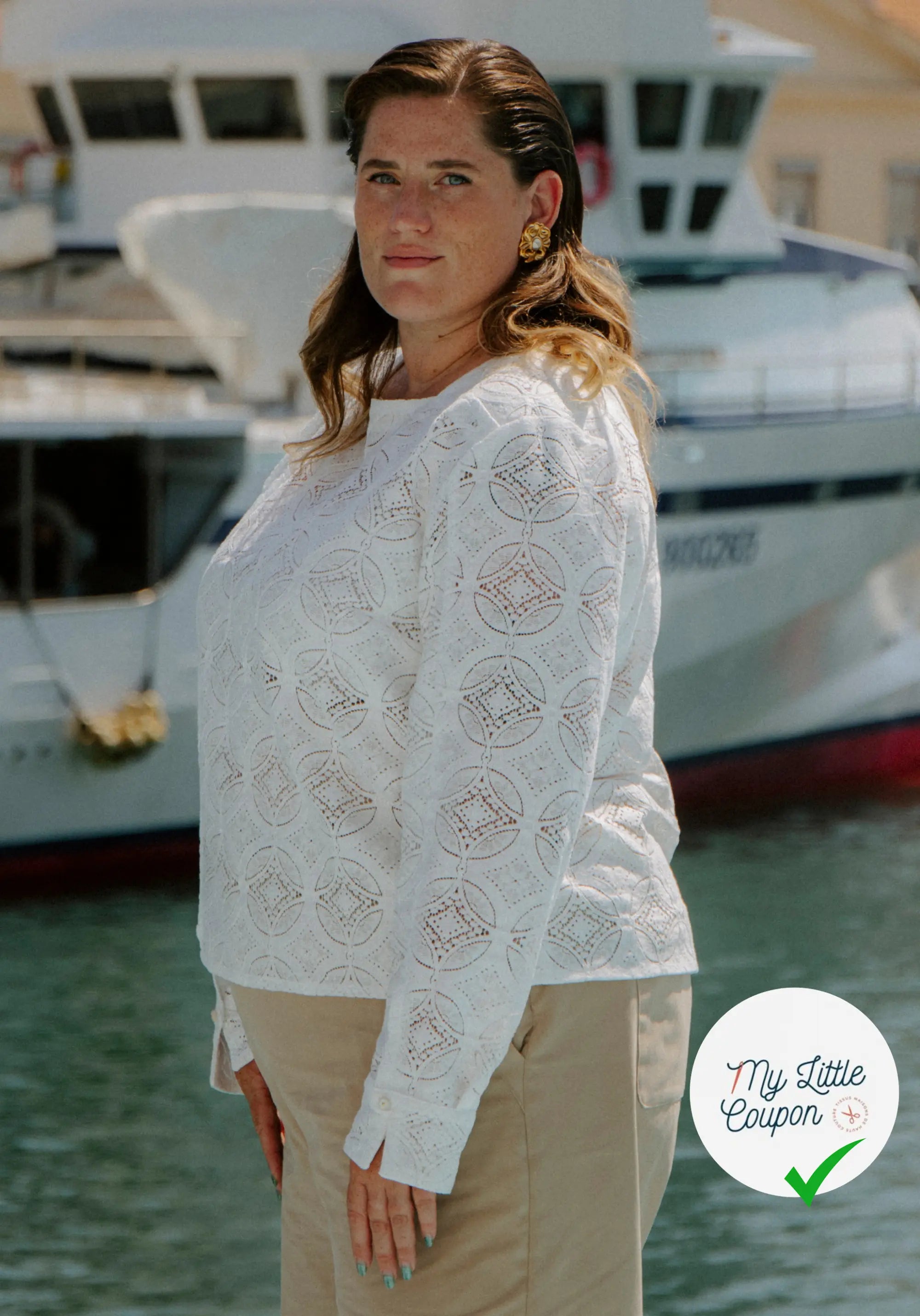 Patron couture La blouse DEFERLANTE / Patron pochette - My Little Coupon
