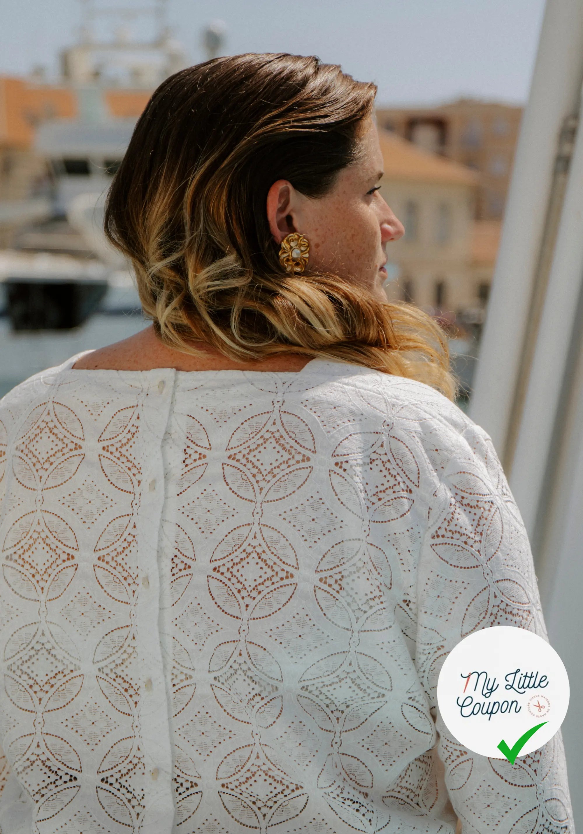 Patron couture La blouse DEFERLANTE / Patron pochette - My Little Coupon