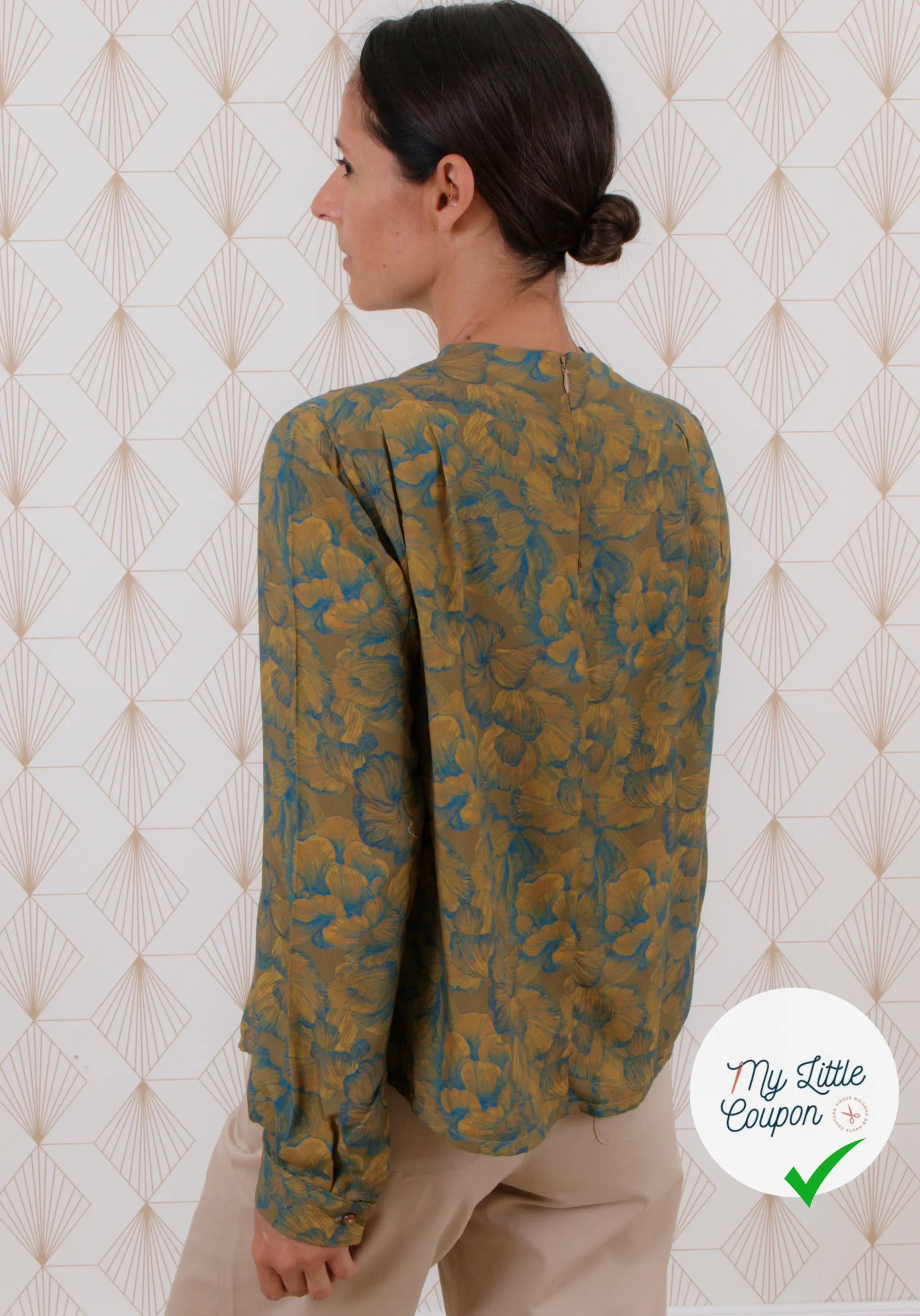 Patron couture La blouse TEMPETE / Patron pochette - My Little Coupon