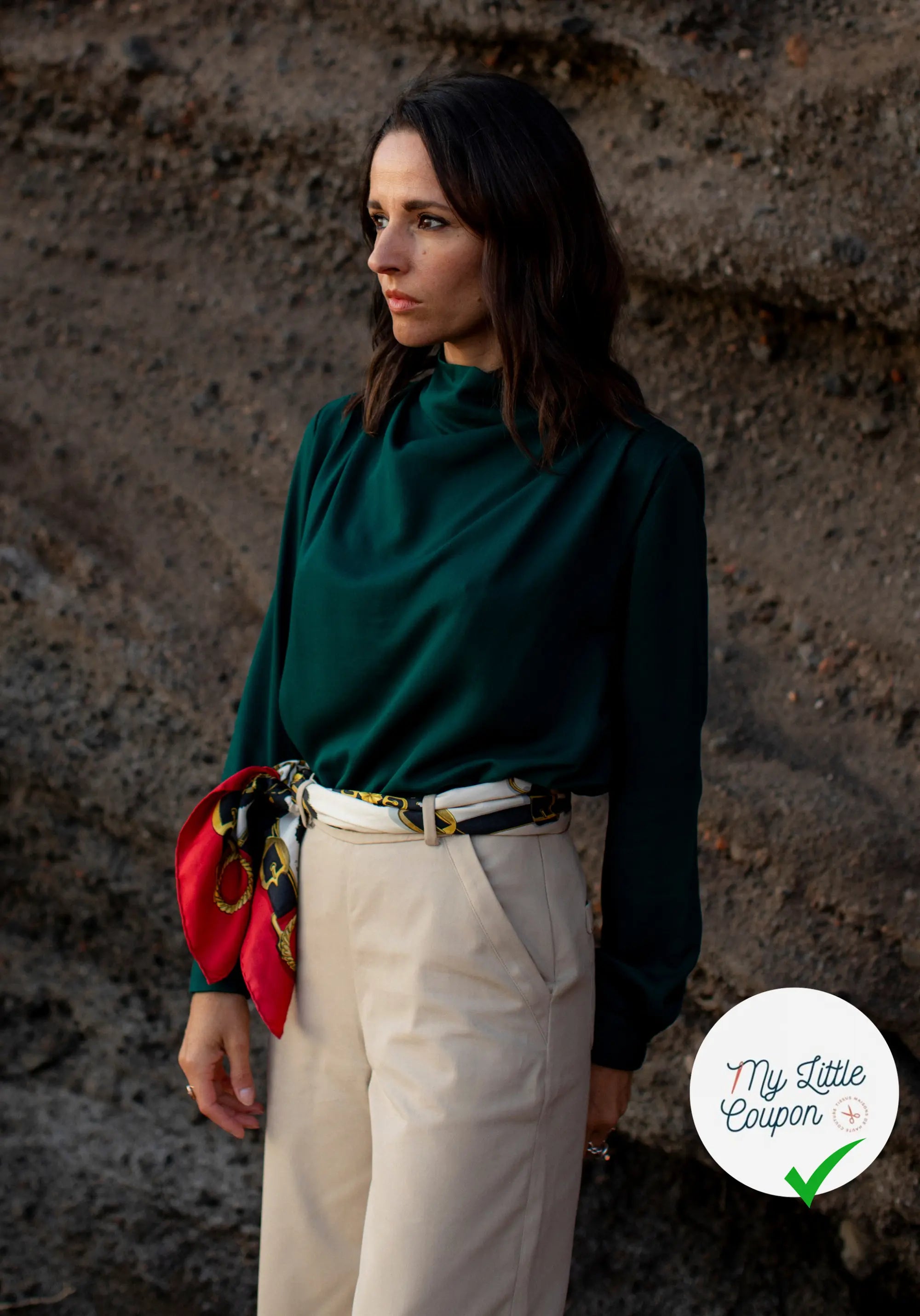 Patron couture La blouse TEMPETE / Patron pochette - My Little Coupon
