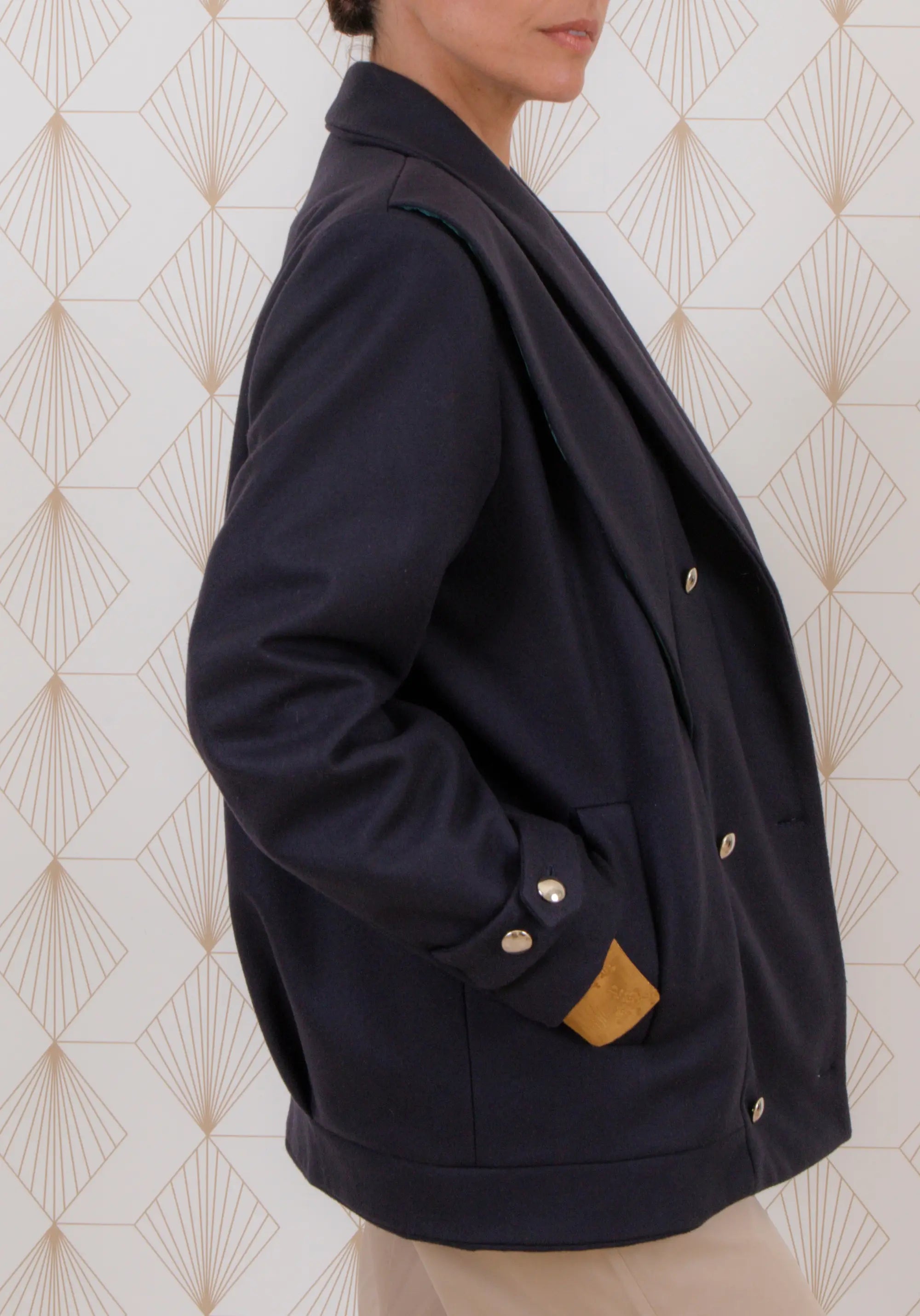 Patron couture Le Manteau CLIFF/ Patron pochette - My Little Coupon