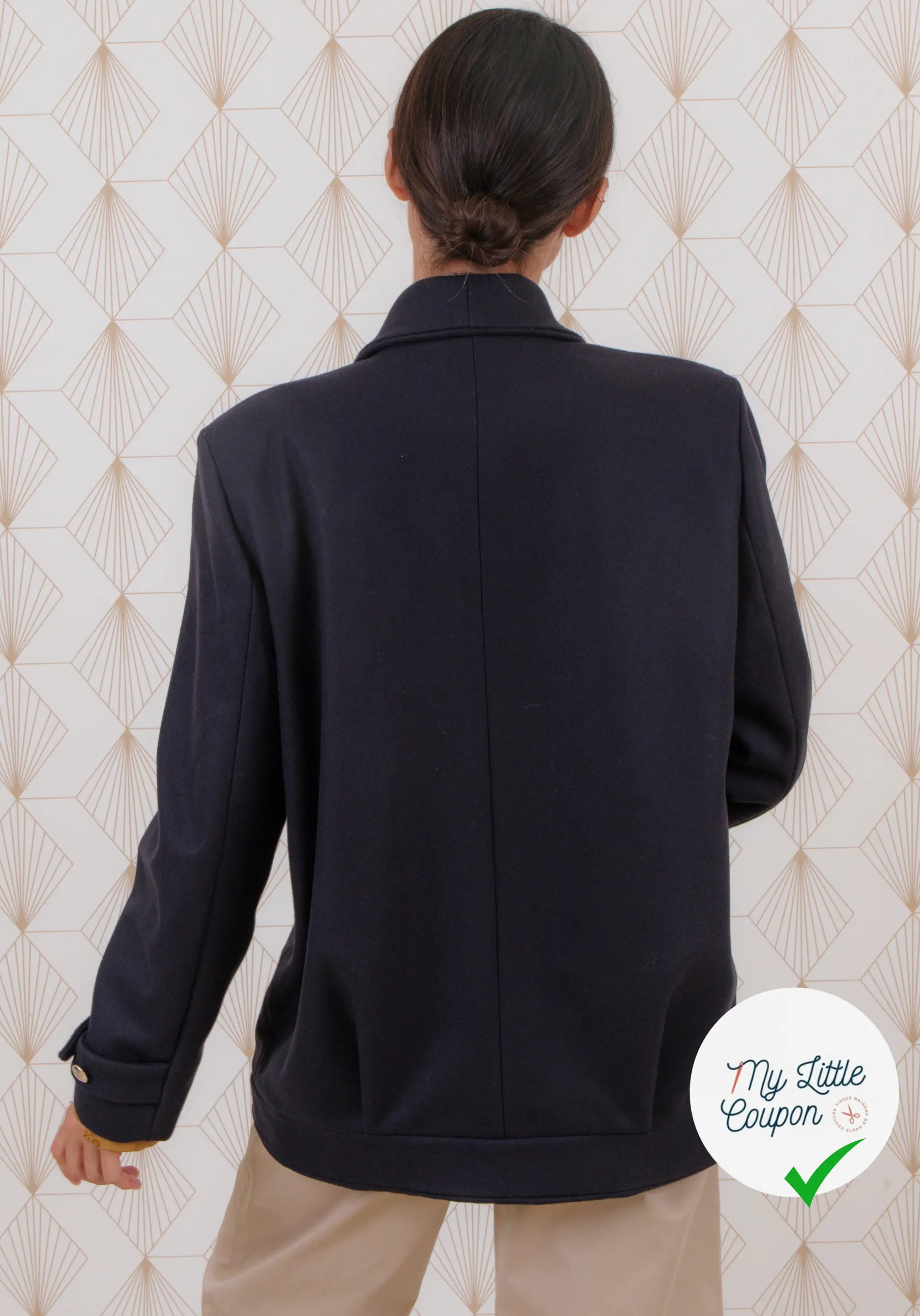 Patron couture Le Manteau CLIFF/ Patron pochette - My Little Coupon