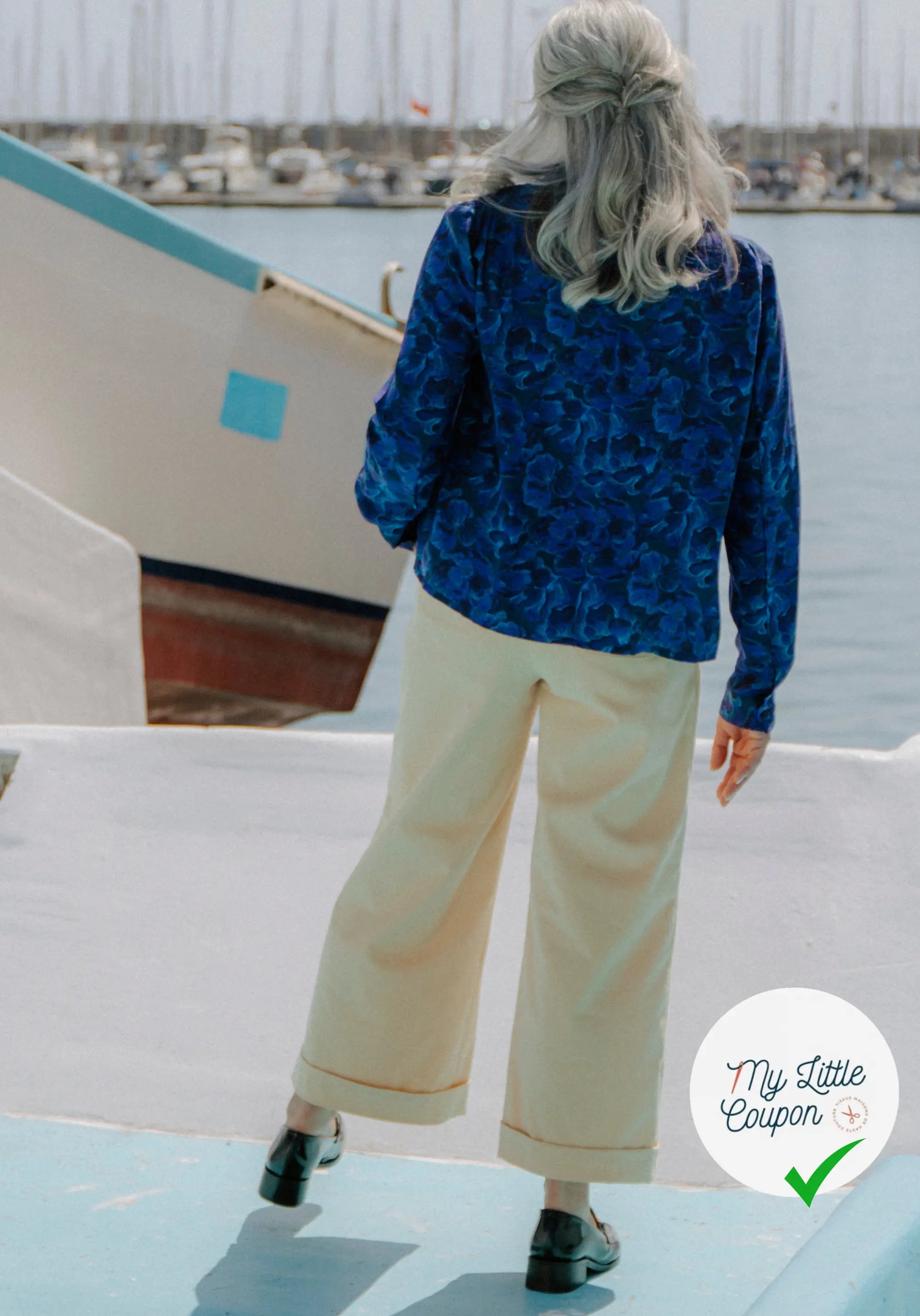 Patron couture Le pantalon RECIF/ Patron pochette - My Little Coupon