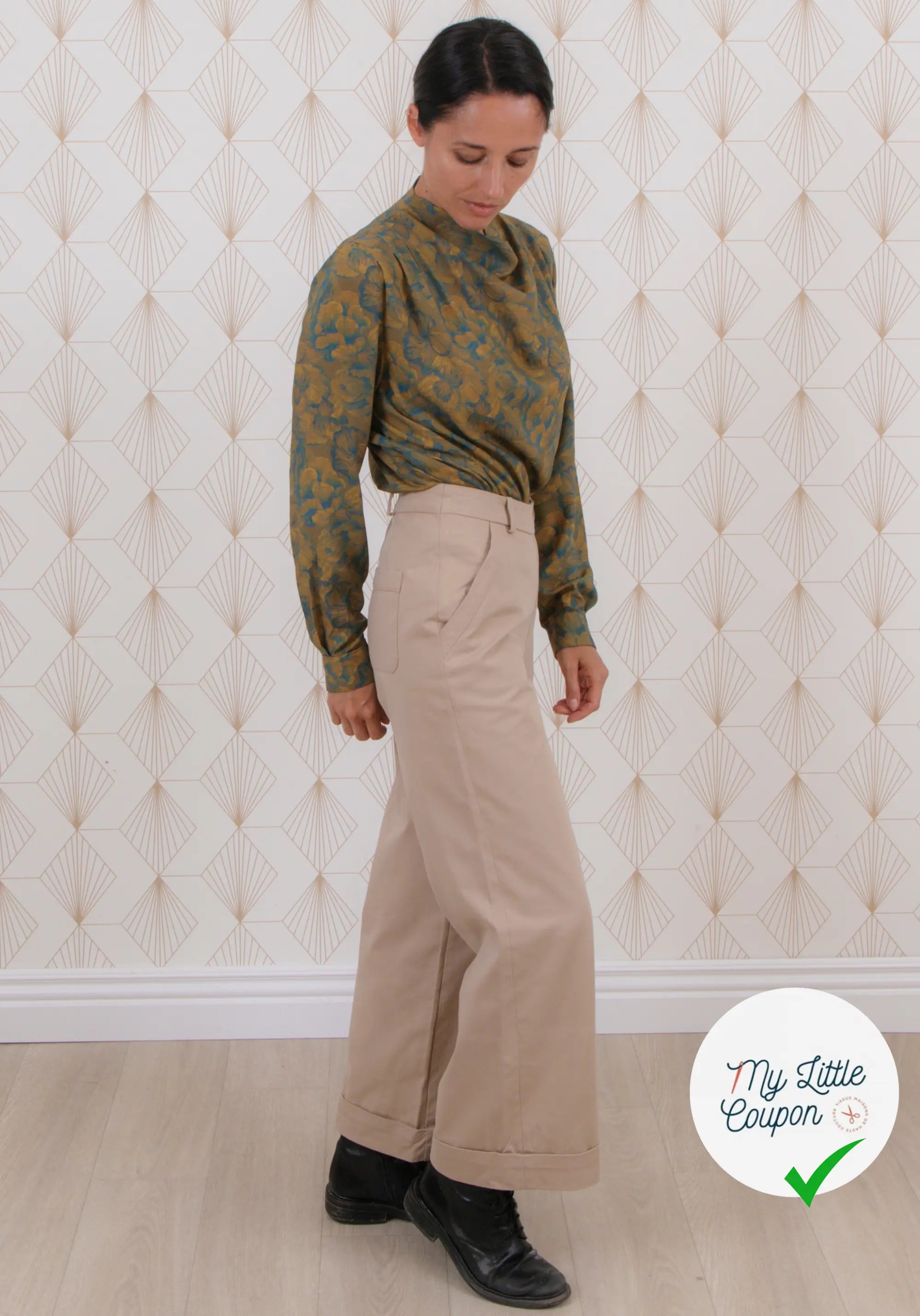 Patron couture Le pantalon RECIF/ Patron pochette - My Little Coupon