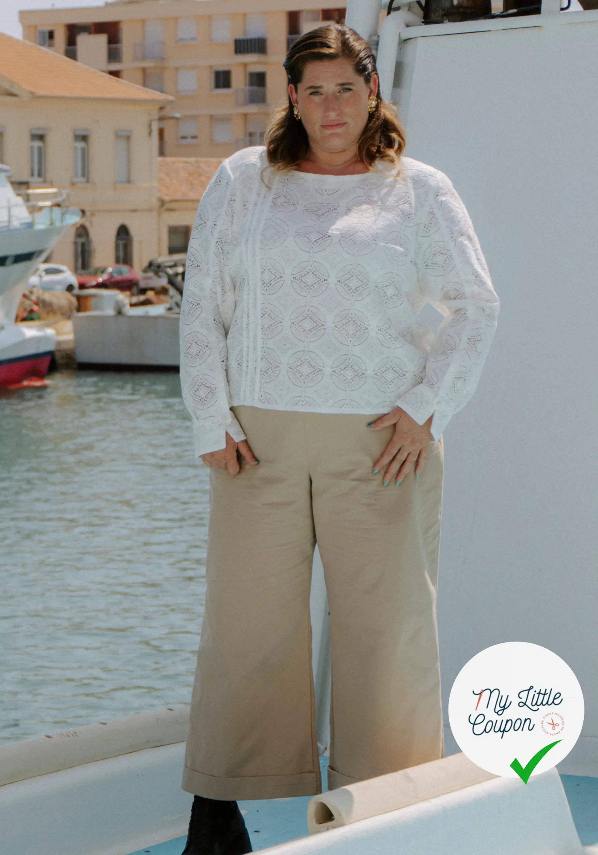Patron couture Le pantalon RECIF/ Patron pochette - My Little Coupon
