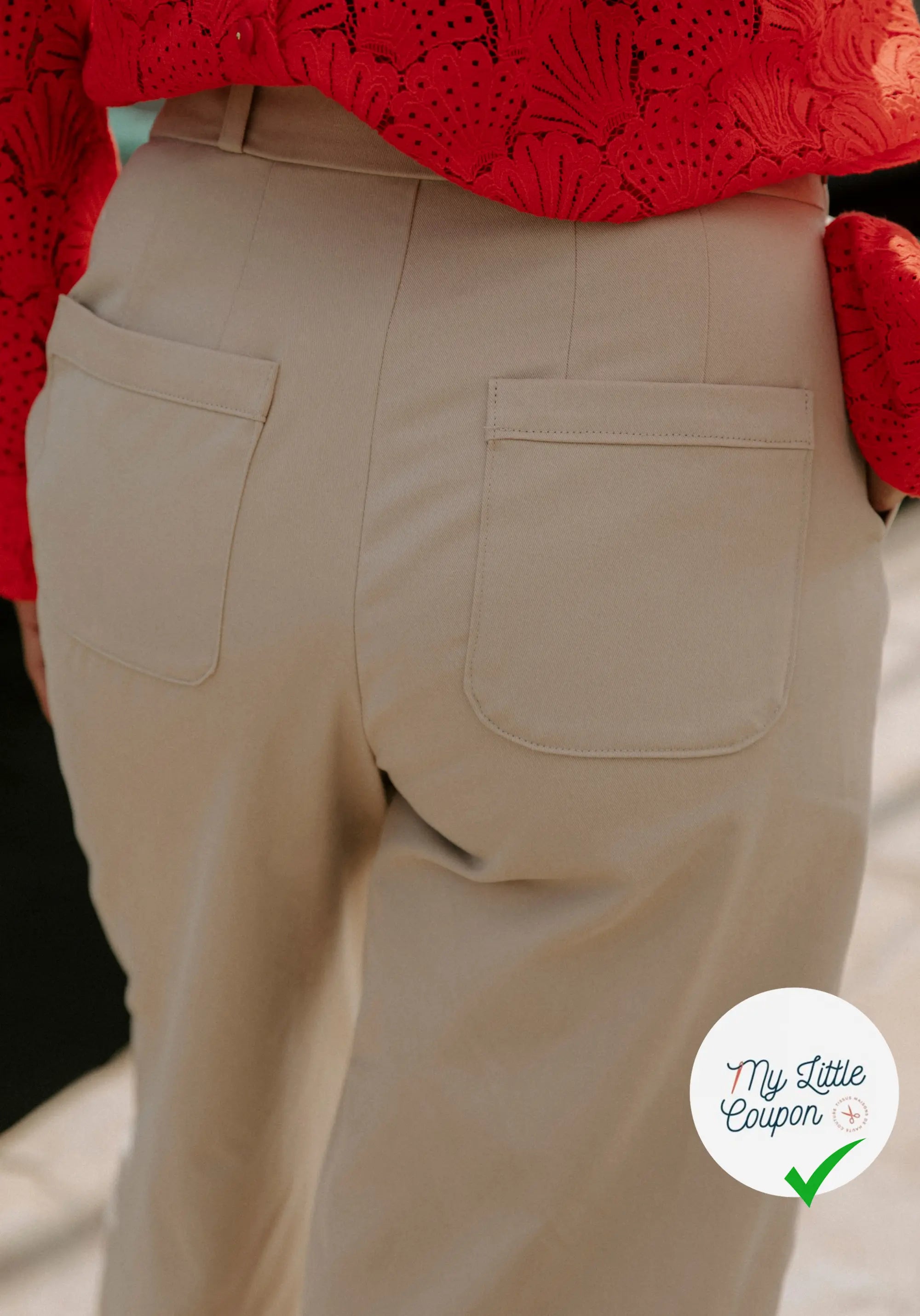 Patron couture Le pantalon RECIF/ Patron pochette - My Little Coupon