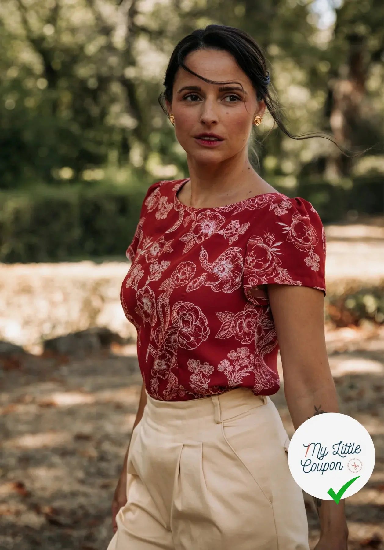 Patron couture blouse Cicadella / Patron pochette (Spécial débutant) - My Little Coupon