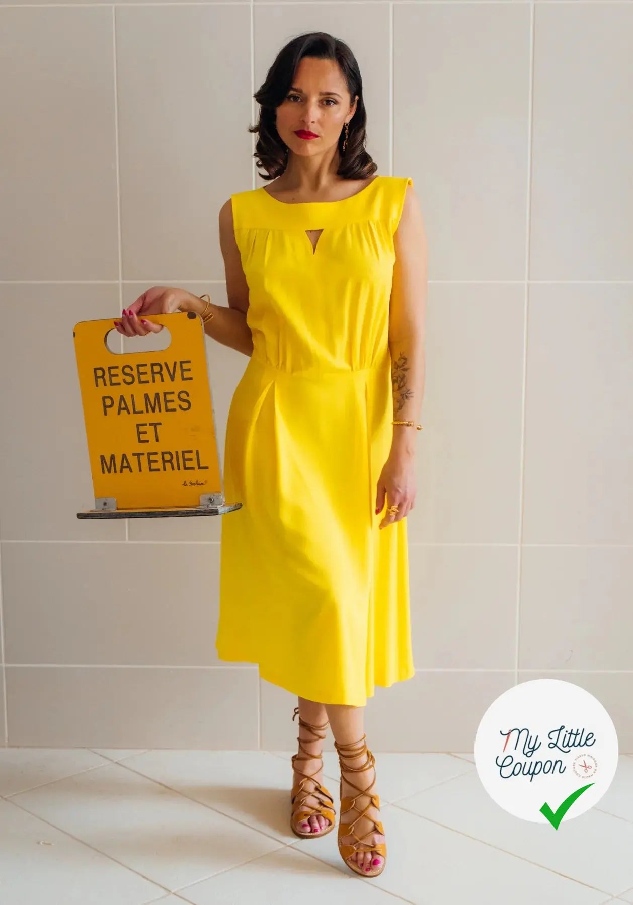 Patron couture robe Haut Vol / Patron pochette - My Little Coupon