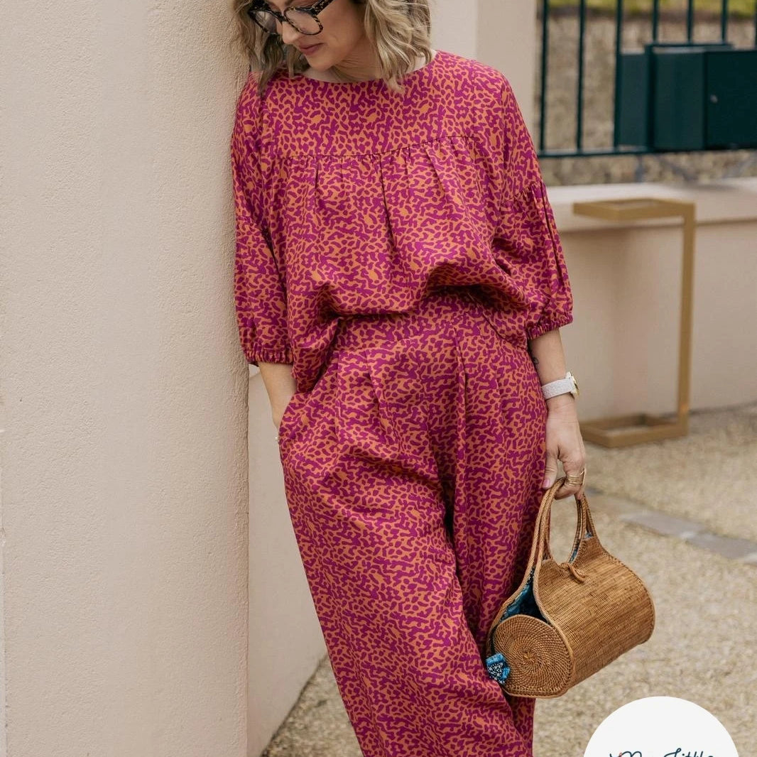 Patron de couture Blouse-Robe Gabrielle 34/48 – Germain Patrons - My Little Coupon