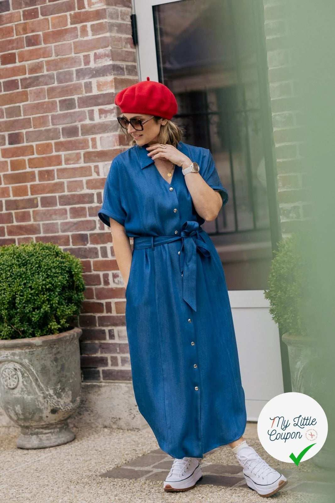 Patron de couture Robe Madeline 34/48 – Germain Patrons - My Little Coupon
