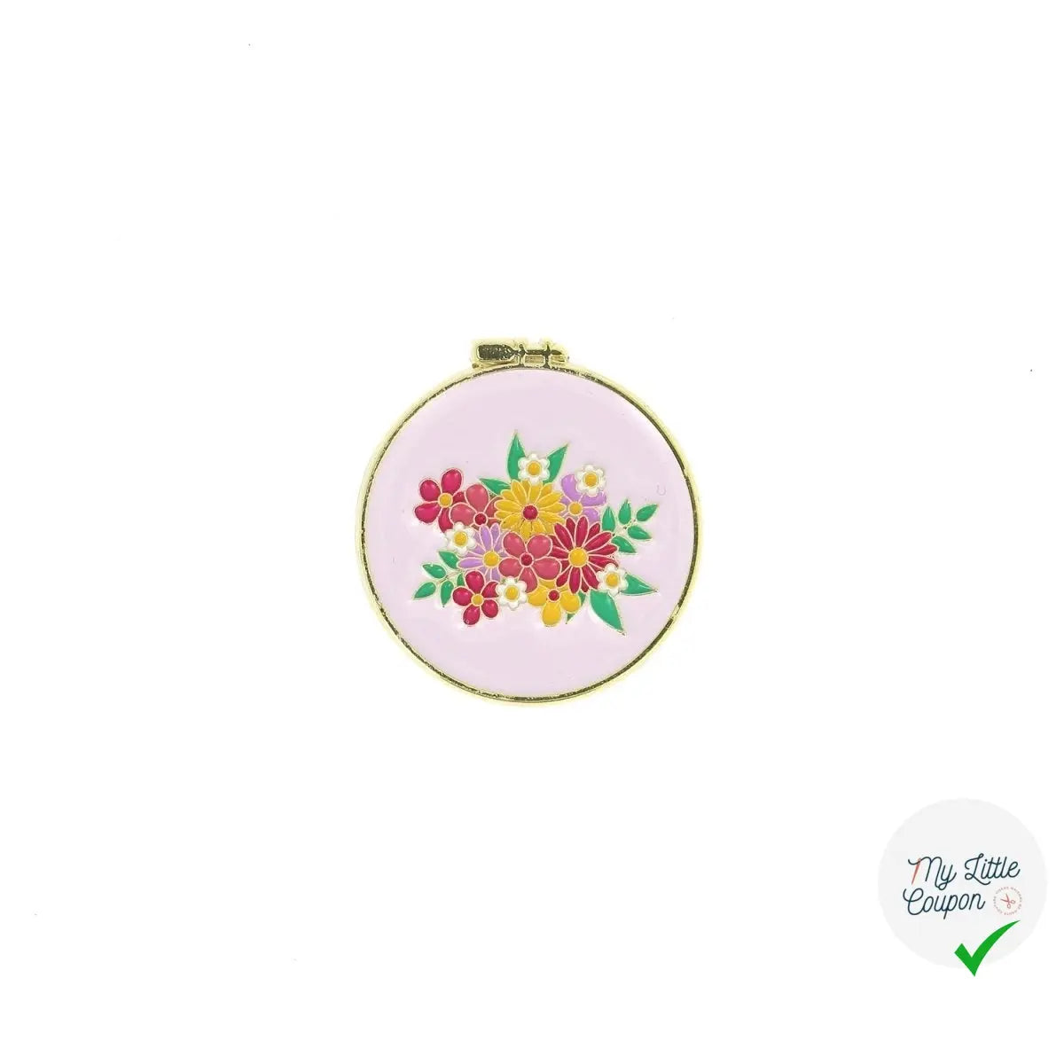 Porte aiguille aimanté fleur - My Little Coupon