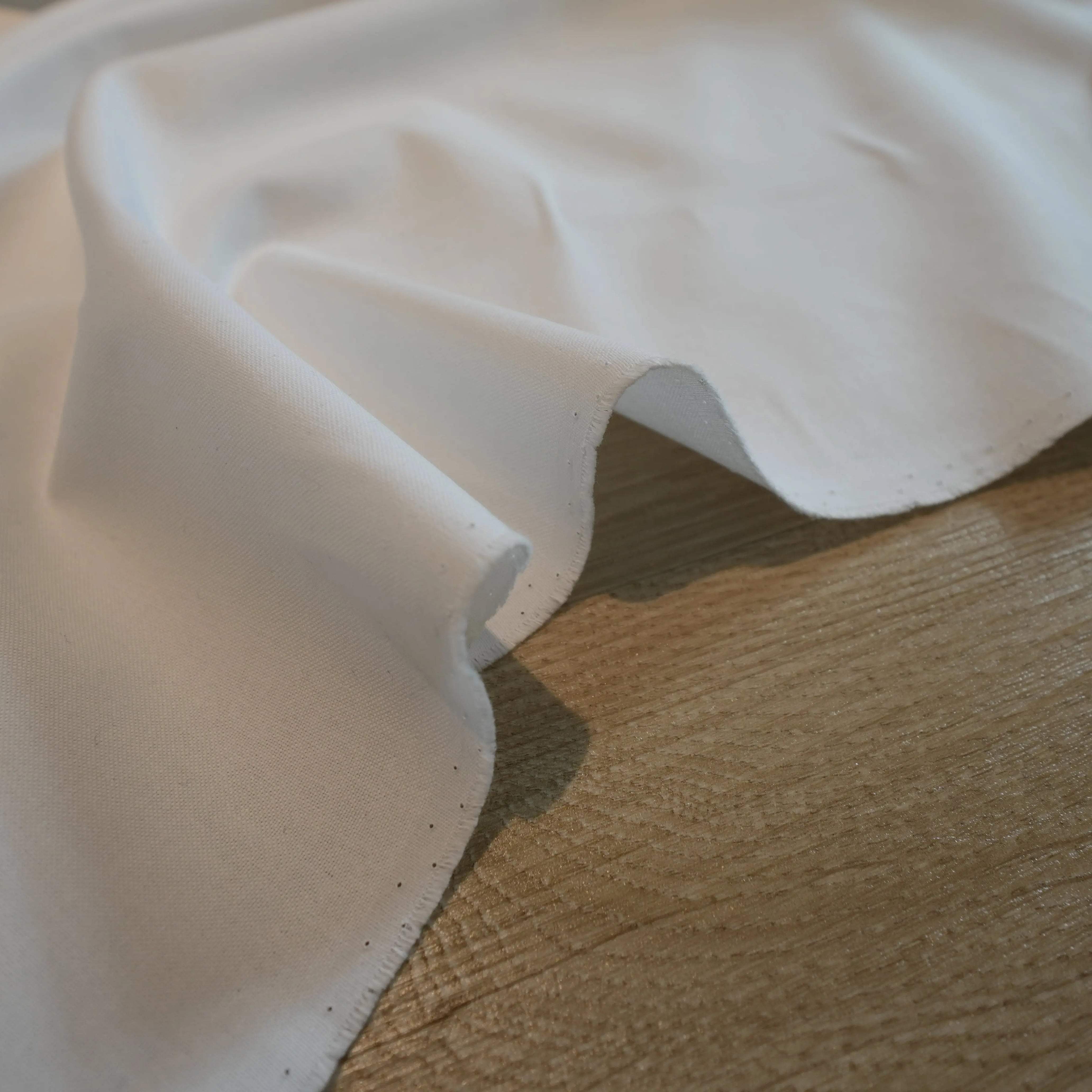 RECYCLED COTTON HEAVY POPLIN, White - My Little Coupon