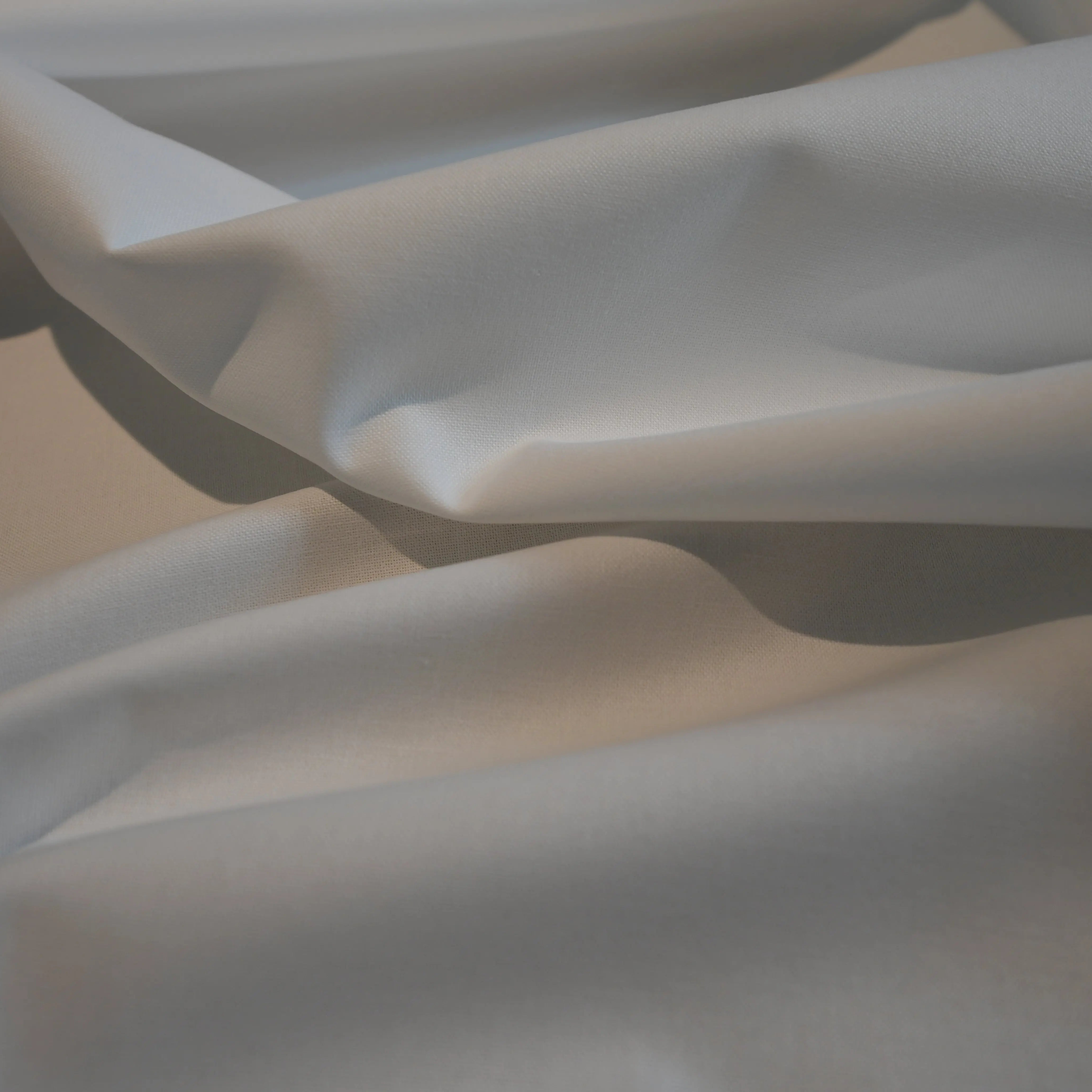 RECYCLED COTTON HEAVY POPLIN, White - My Little Coupon