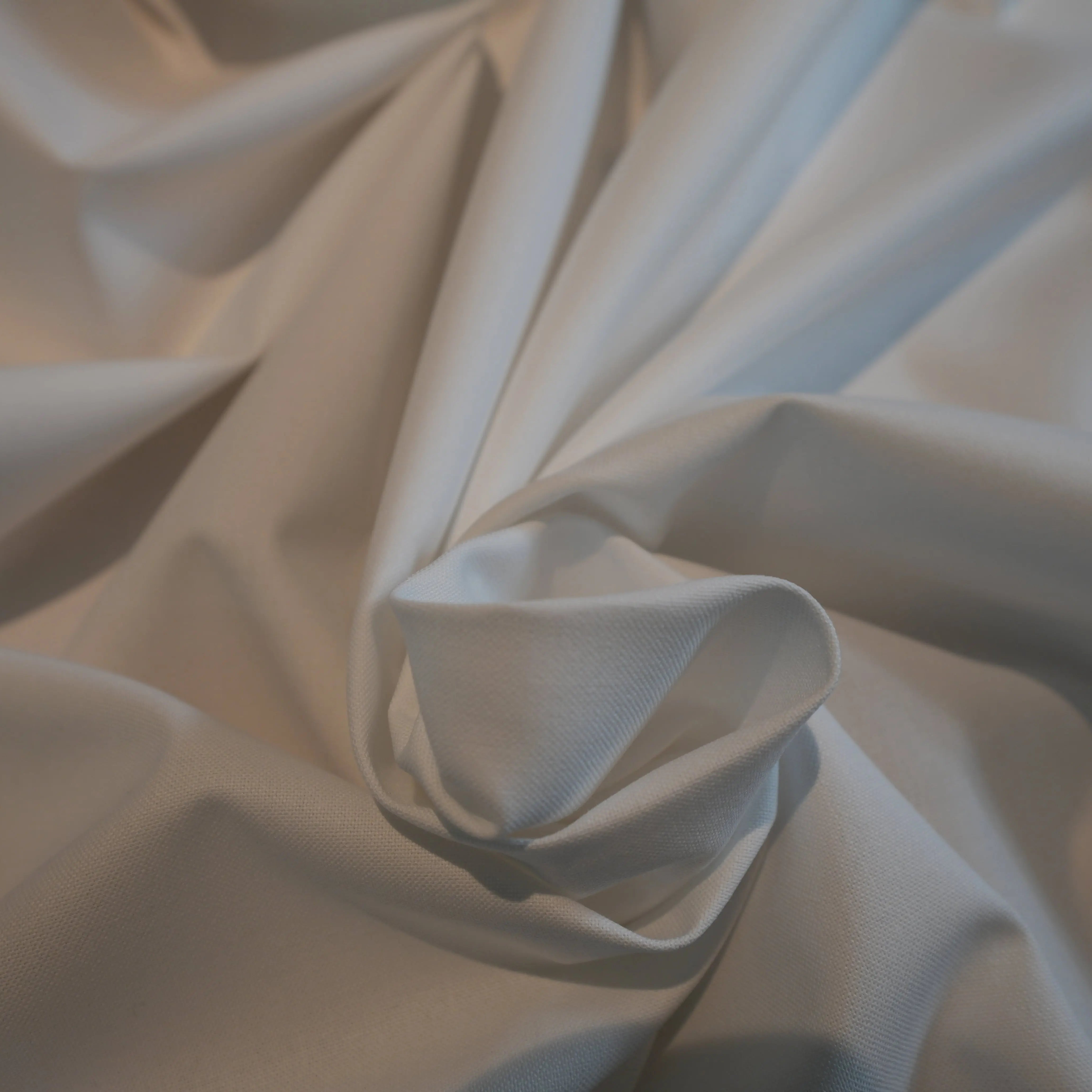 RECYCLED COTTON HEAVY POPLIN, White - My Little Coupon