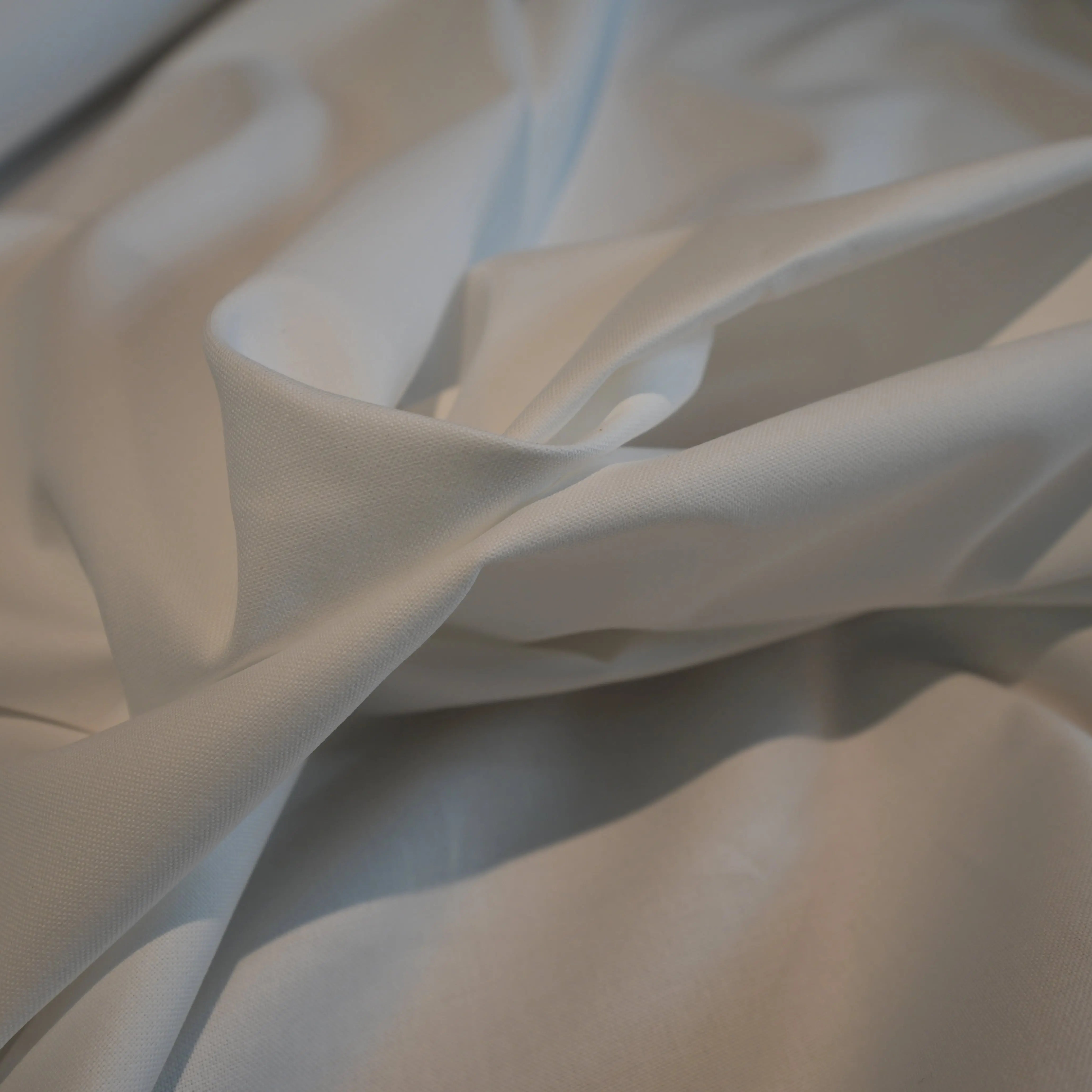RECYCLED COTTON HEAVY POPLIN, White - My Little Coupon