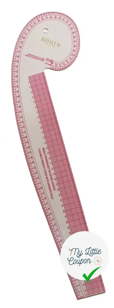 RÈGLE PERROQUET INCURVÉE SOUPLE - My Little Coupon