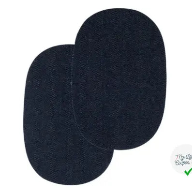 RENFORT THERMOCOLLANT 10 x 15 CM BLEU FONCÉ - My Little Coupon