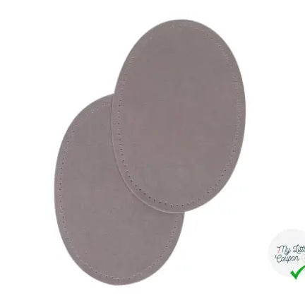 RENFORT THERMOCOLLANT 9,5 x 14 CM GRIS CLAIR - My Little Coupon