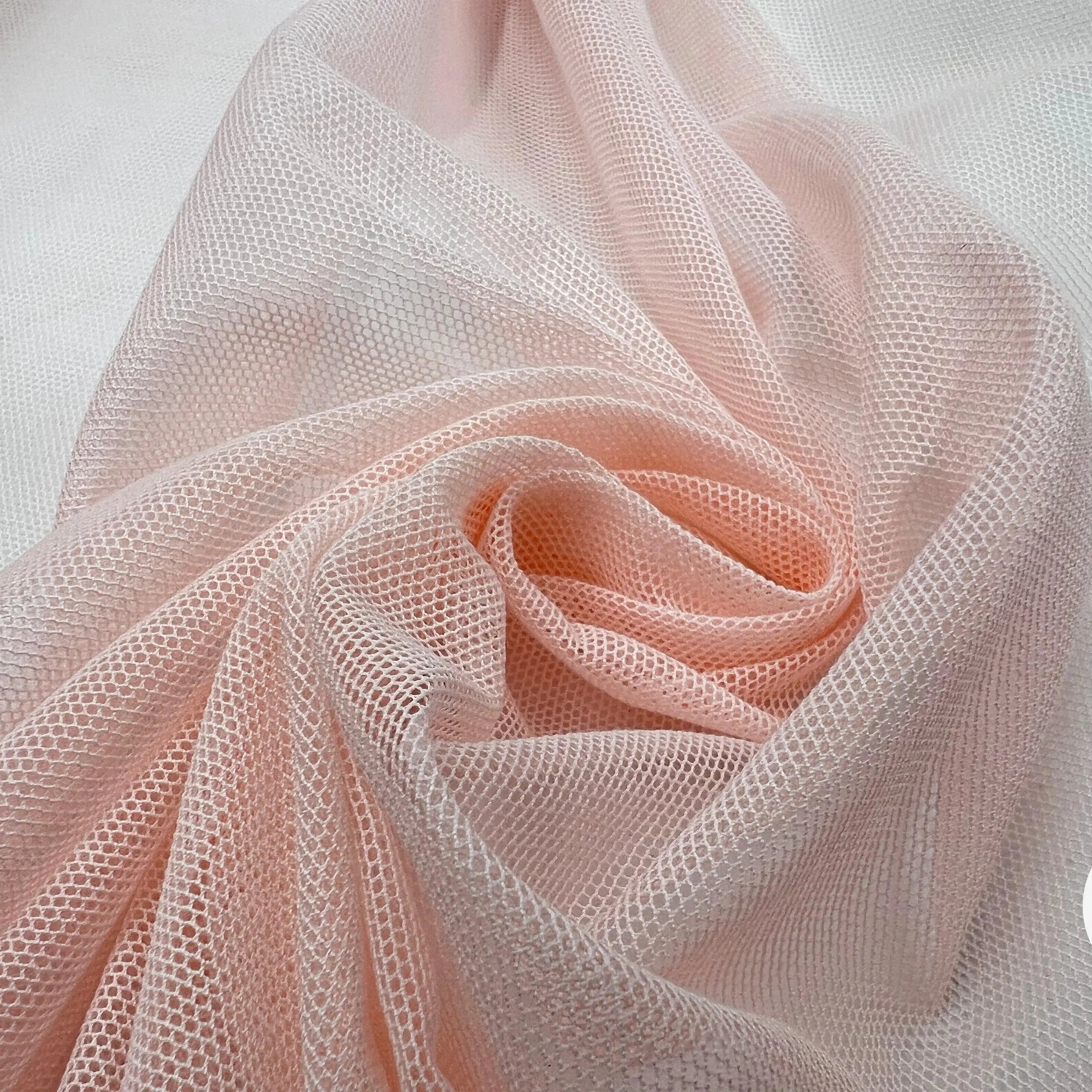 RÉSILLE ROSE PÂLE - My Little Coupon - tissu - coudre