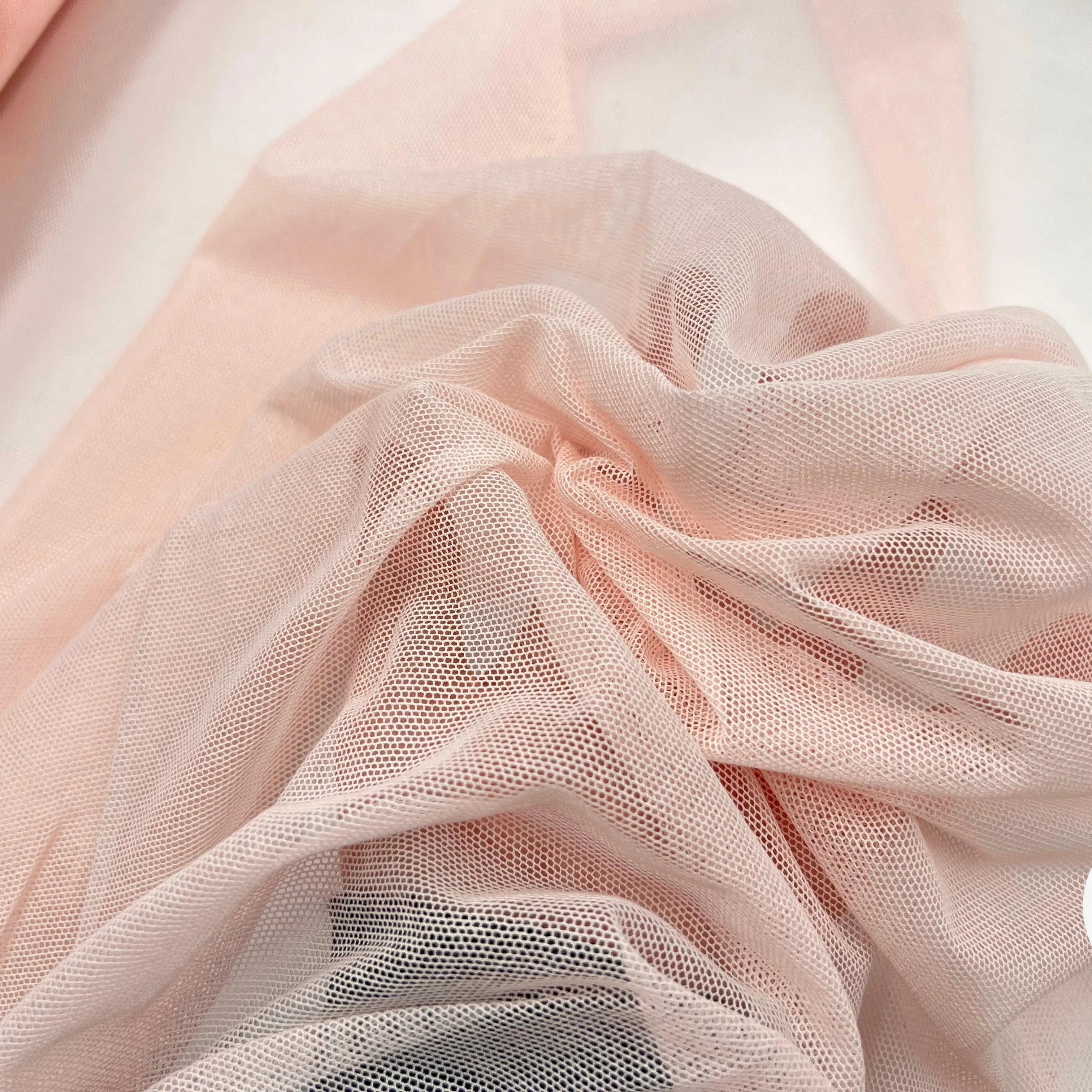 RÉSILLE ROSE PÂLE - My Little Coupon - tissu - coudre