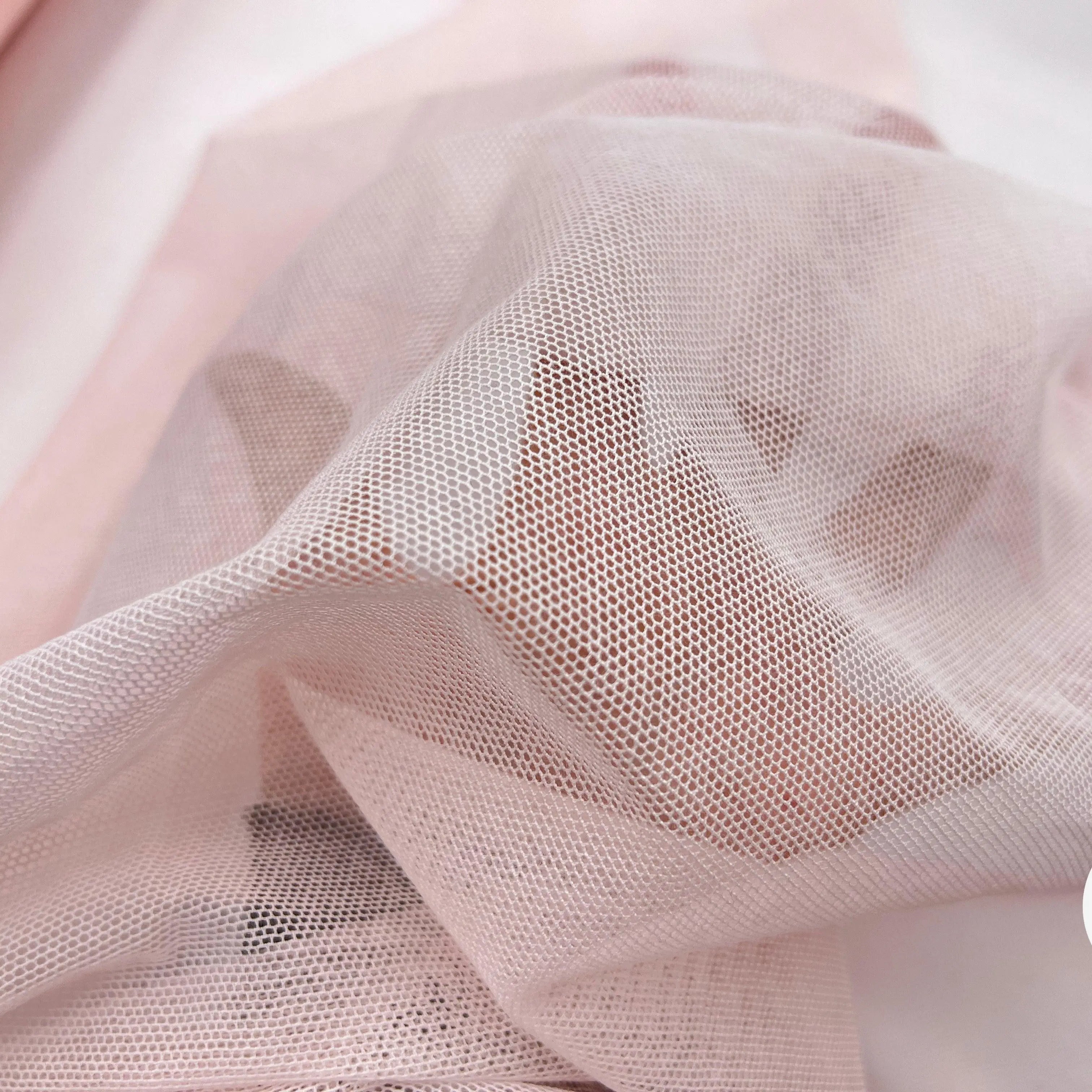 RÉSILLE ROSE PÂLE - My Little Coupon - tissu - coudre