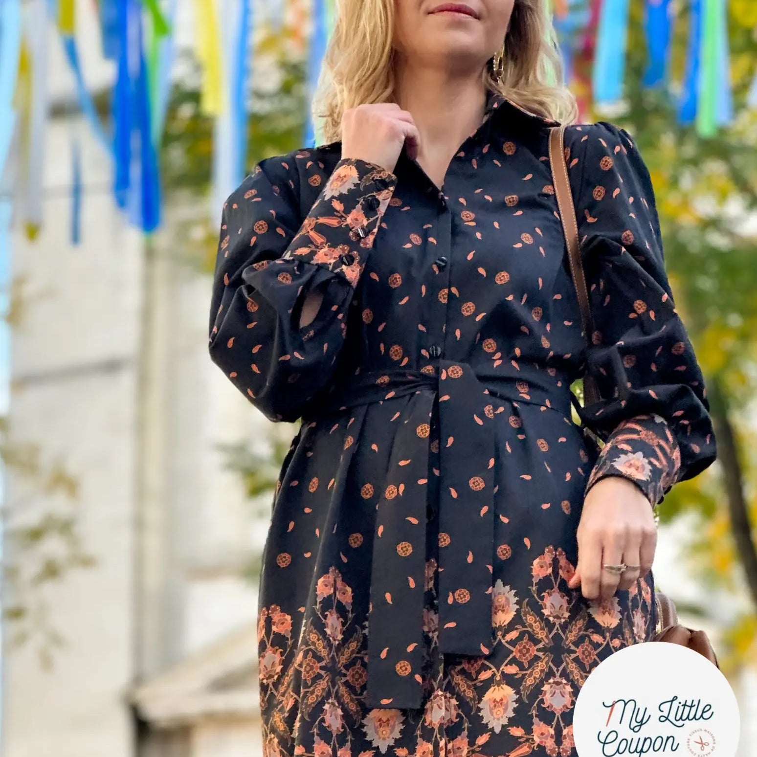 Robe Chemise Merwa - Patron pochette - My Little Coupon