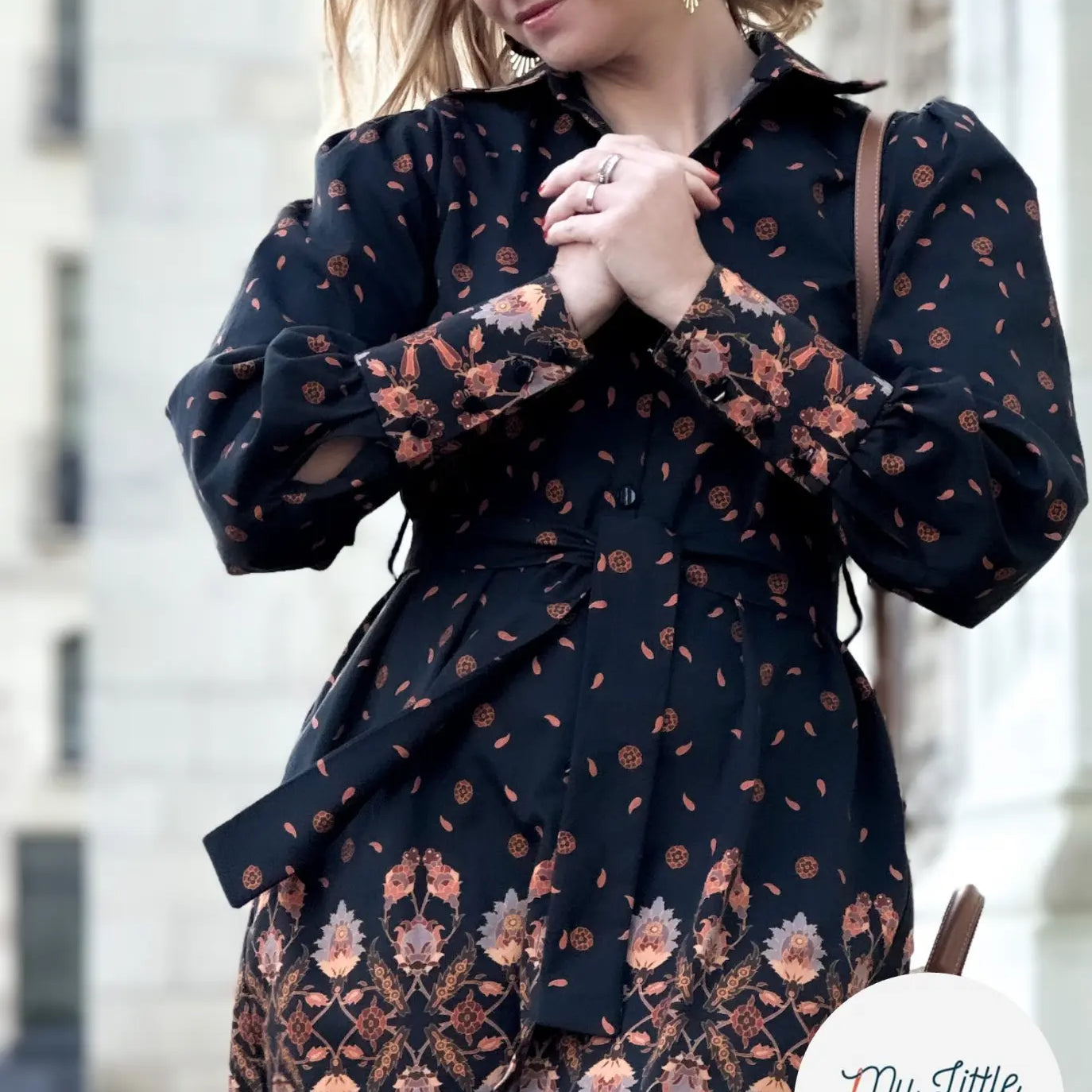 Robe Chemise Merwa - Patron pochette - My Little Coupon