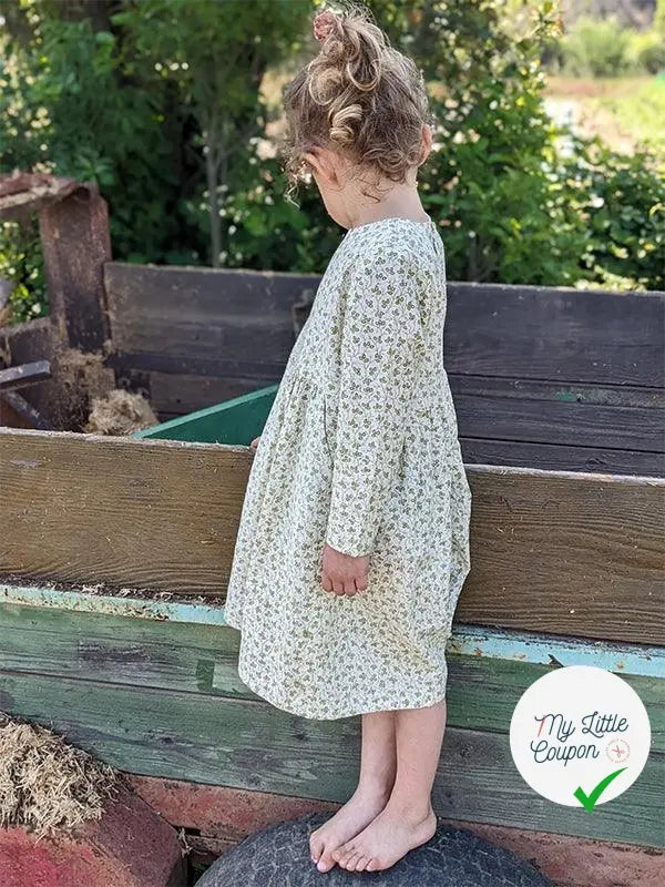 Robe Linotte | Du 3 au 12 ans | Marmaï Patterns - My Little Coupon - tissu - coudre