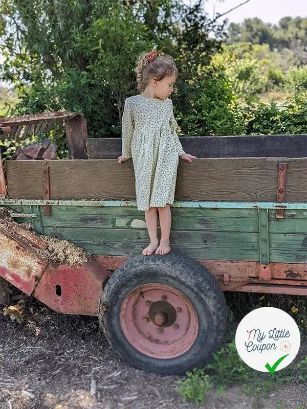 Robe Linotte | Du 3 au 12 ans | Marmaï Patterns - My Little Coupon - tissu - coudre