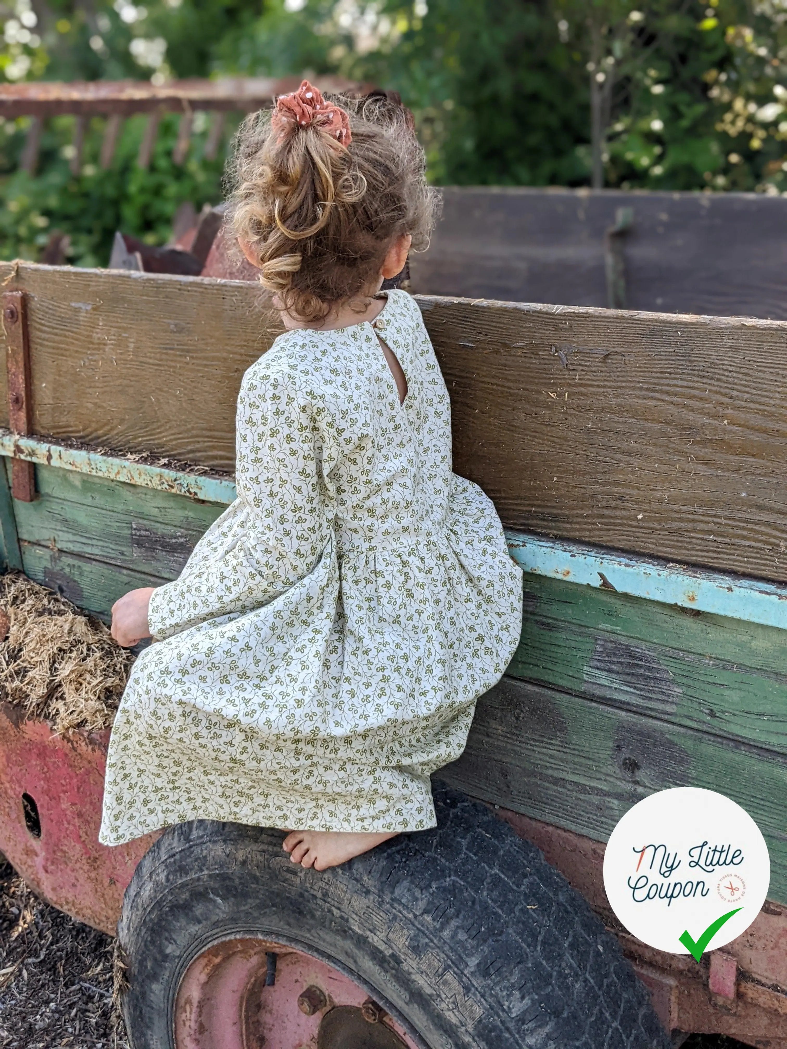 Robe Linotte | Du 3 au 12 ans | Marmaï Patterns - My Little Coupon - tissu - coudre