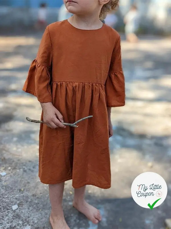 Robe Linotte | Du 3 au 12 ans | Marmaï Patterns - My Little Coupon - tissu - coudre