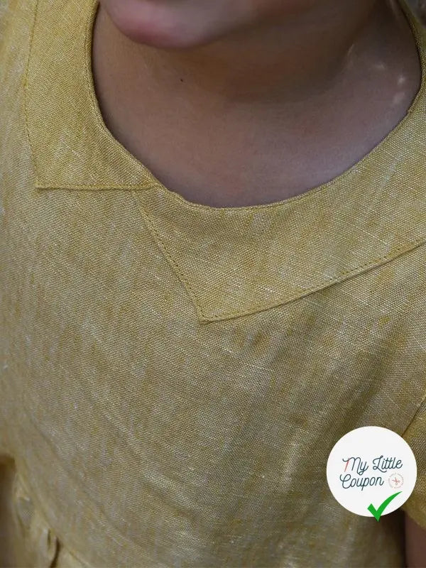 Robe Linotte | Du 3 au 12 ans | Marmaï Patterns - My Little Coupon - tissu - coudre