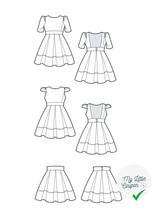 Romy – robe dos nu - L'Enfant Roi - My Little Coupon
