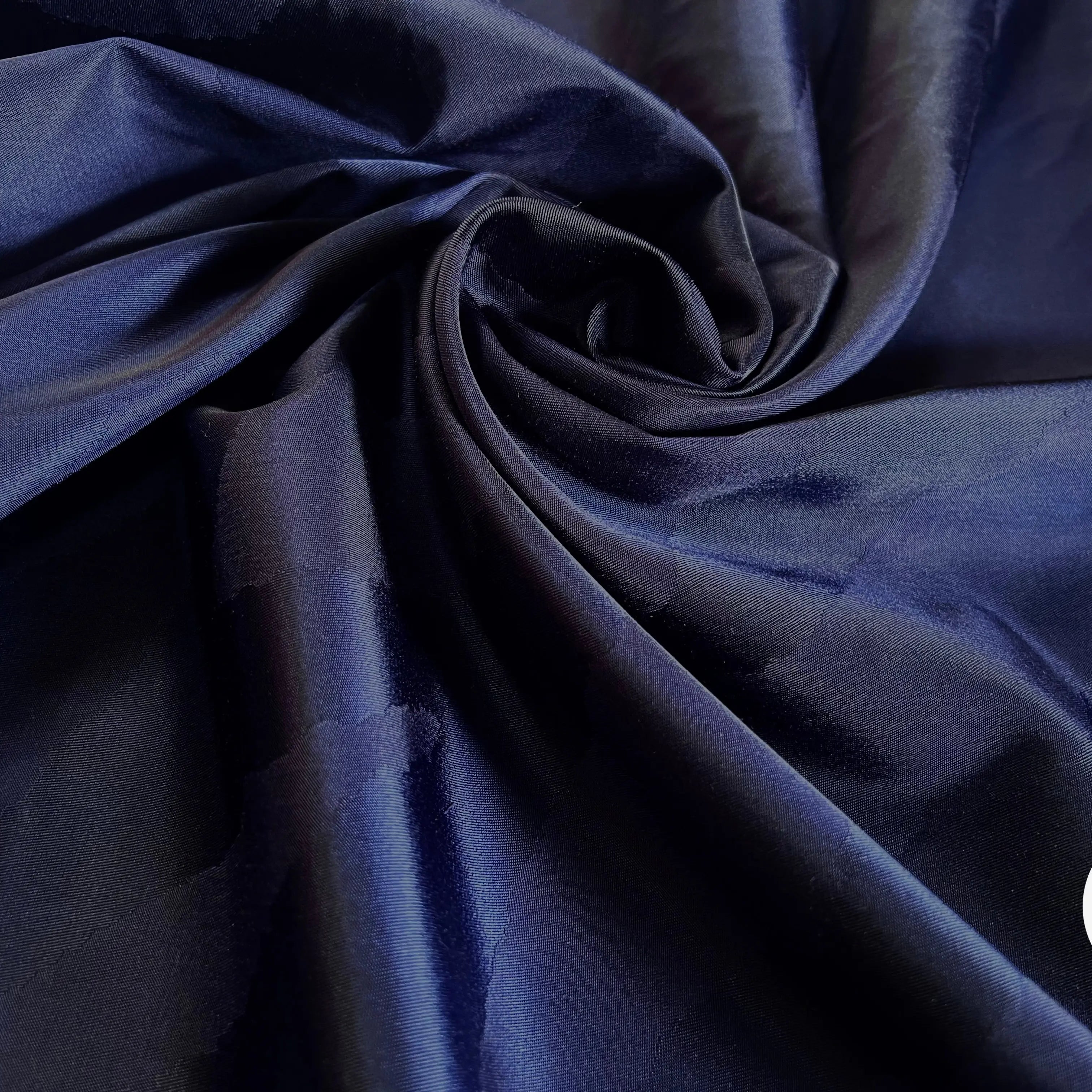 SATIN BLEU NUIT TIGRE - My Little Coupon