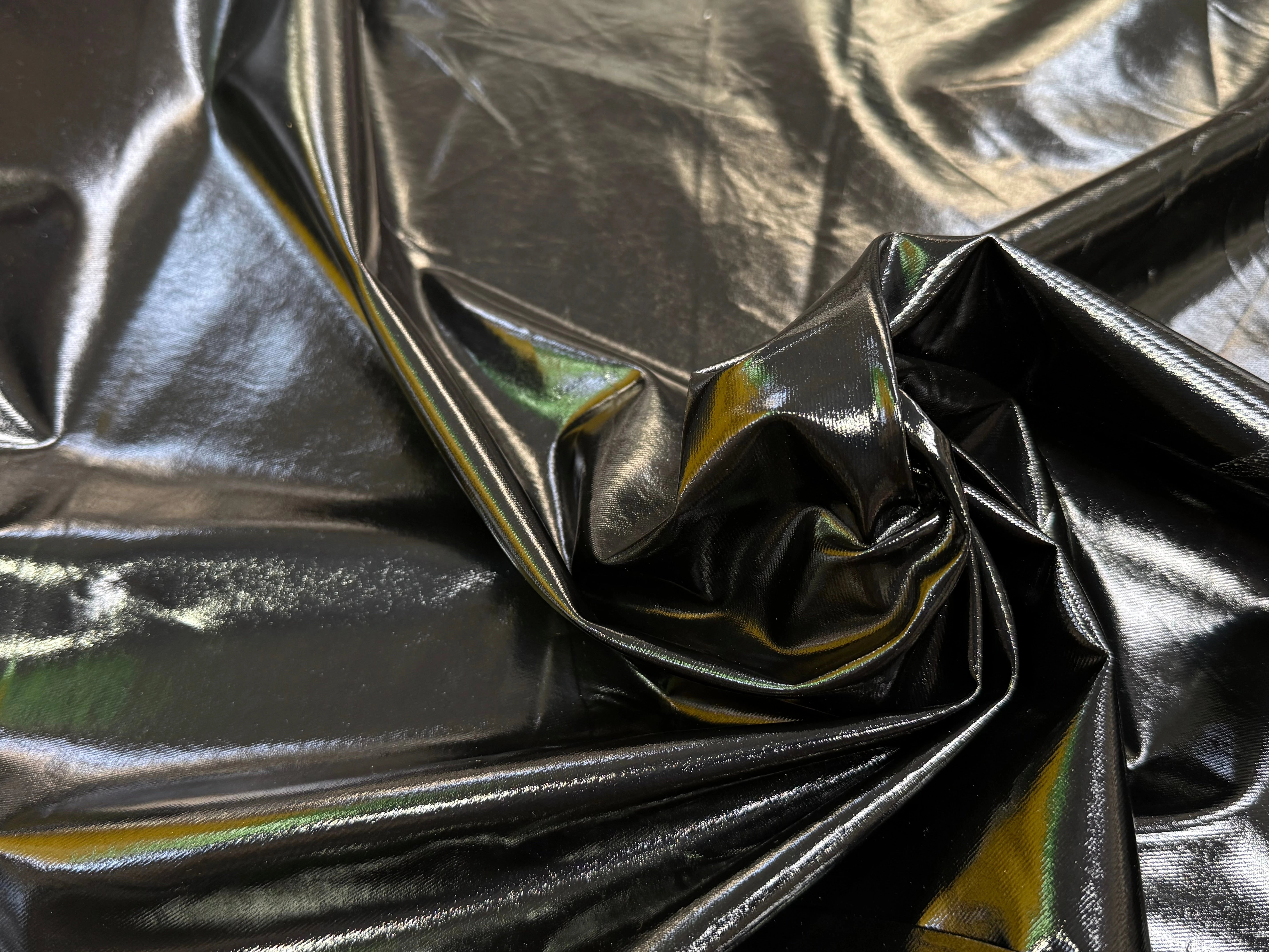 SATIN CUIR SCHINTZÉ NOIR - My Little Coupon