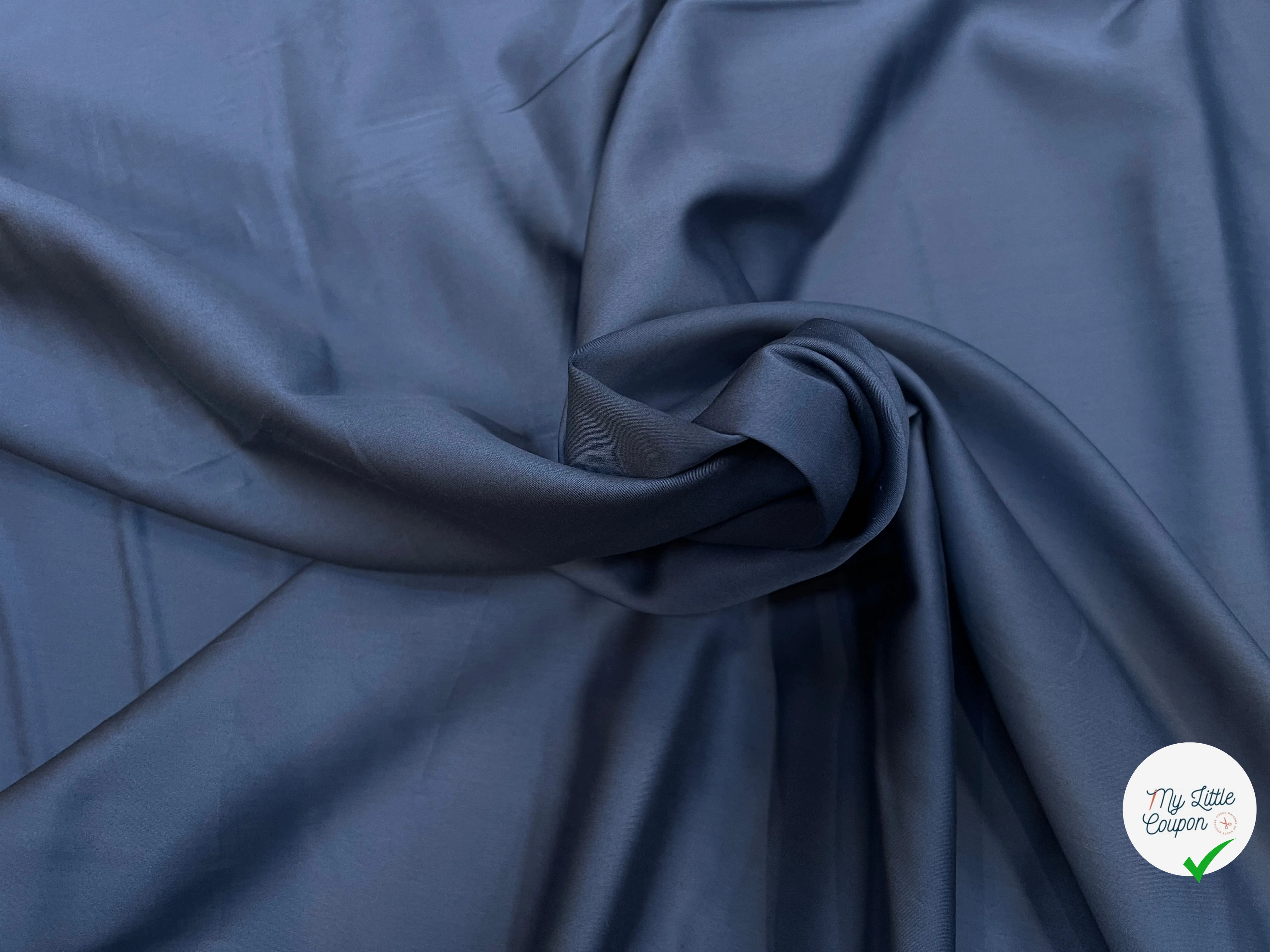 SATIN DE COTON DENIM - My Little Coupon